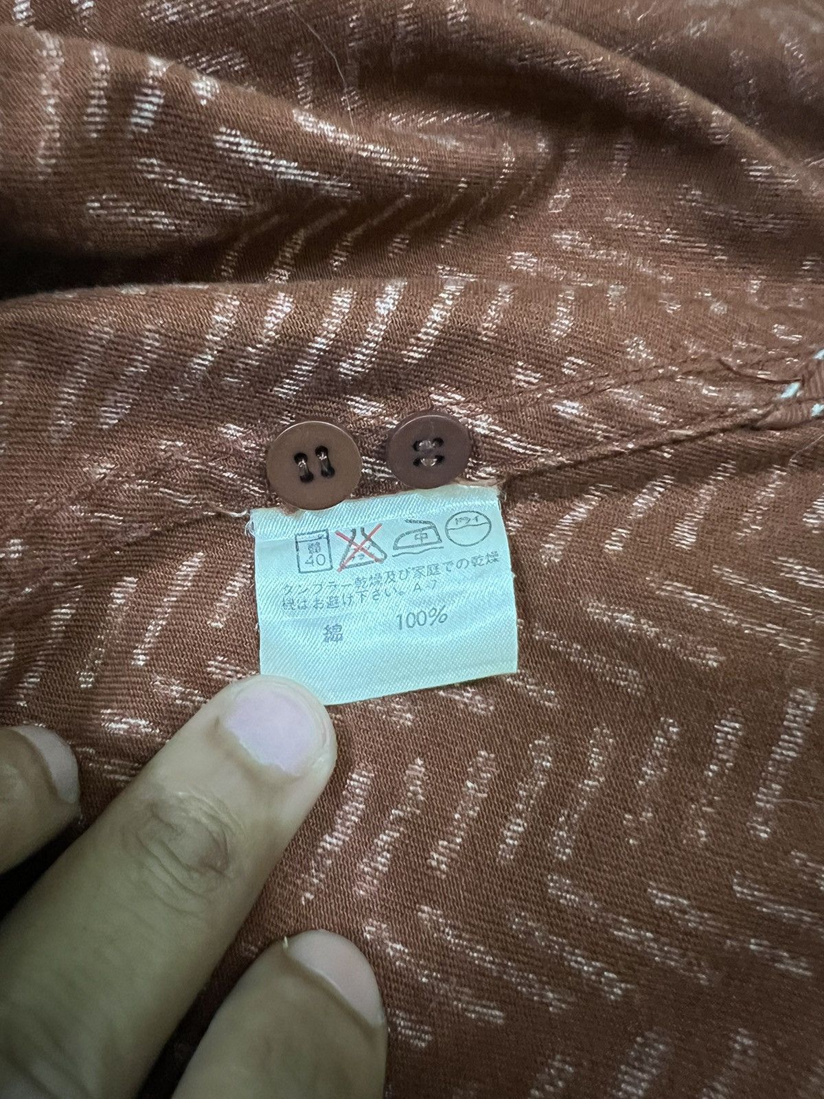 Issey Miyake GRAIL🔥OG Issey Miyake Plantation Geometric Pattern Work Jkt Size US L / EU 52-54 / 3 - 8 Thumbnail