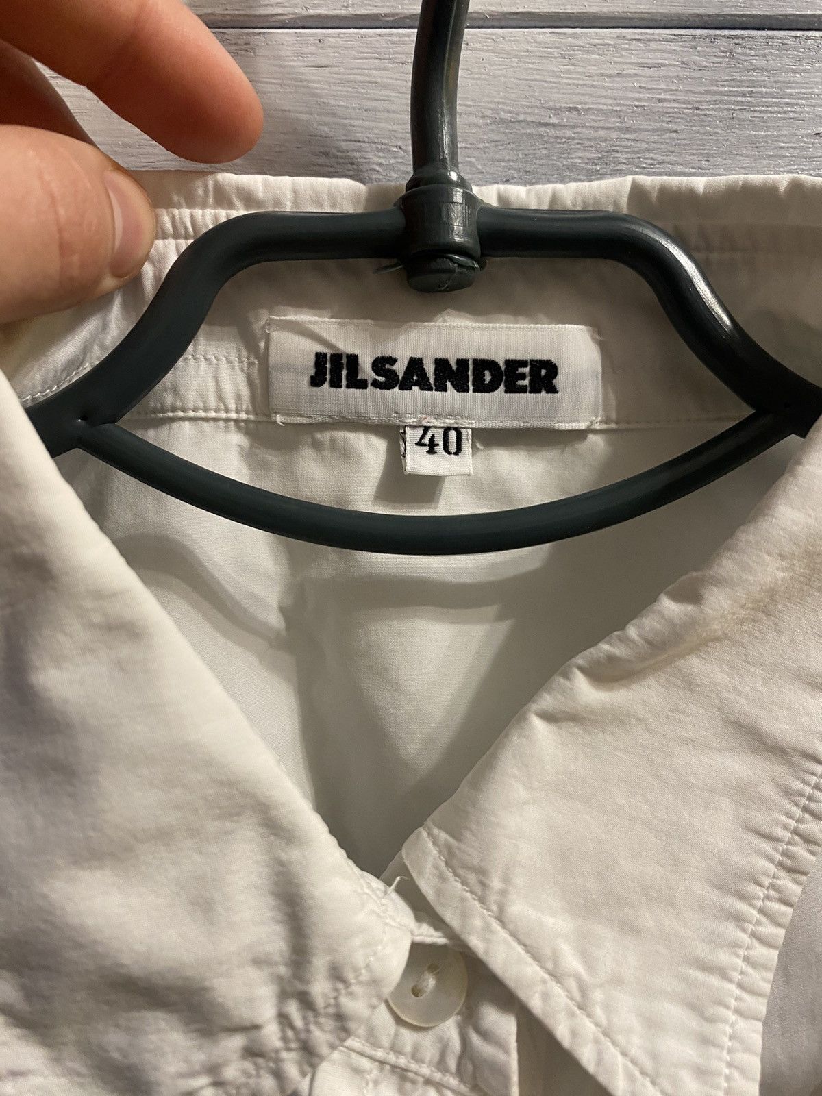 Jil Sander Rare Luxury Jil Sander Shirt Button Blouses Brand Vintage. Size XS / US 0-2 / IT 36-38 - 2 Thumbnail