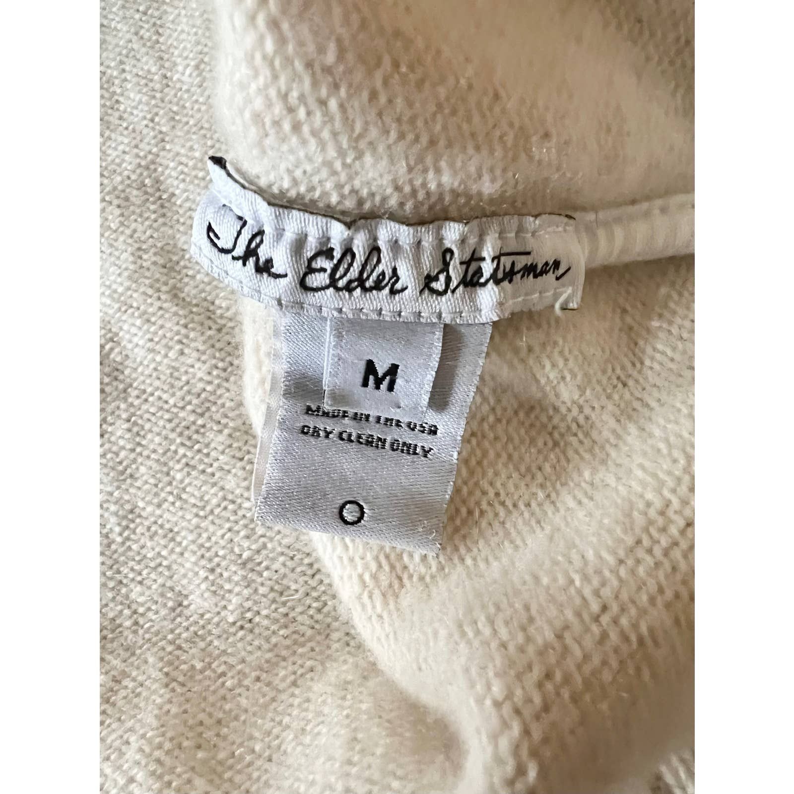 The Elder Statesman The Elder Statesman Beer Cashmere Sweater M Size US M / EU 48-50 / 2 - 6 Thumbnail