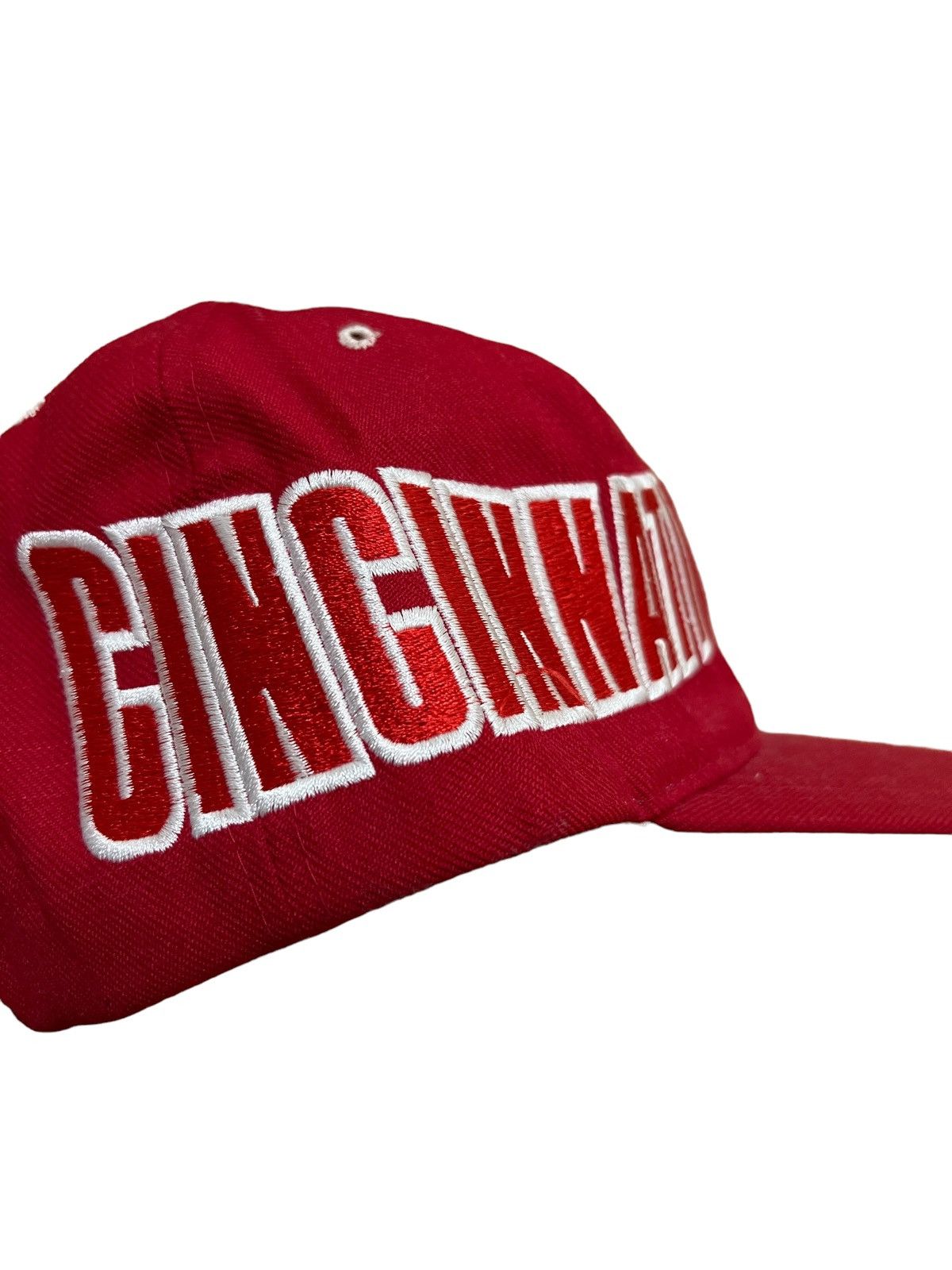 American Needle ARCHIVE🔥90s Cincinnati Reds American Needle Two Tones Wool Size ONE SIZE - 4 Thumbnail