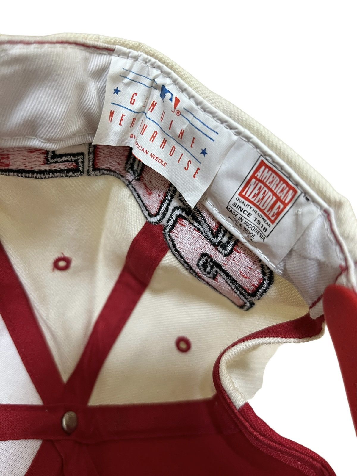 American Needle ARCHIVE🔥90s Cincinnati Reds American Needle Two Tones Wool Size ONE SIZE - 8 Thumbnail