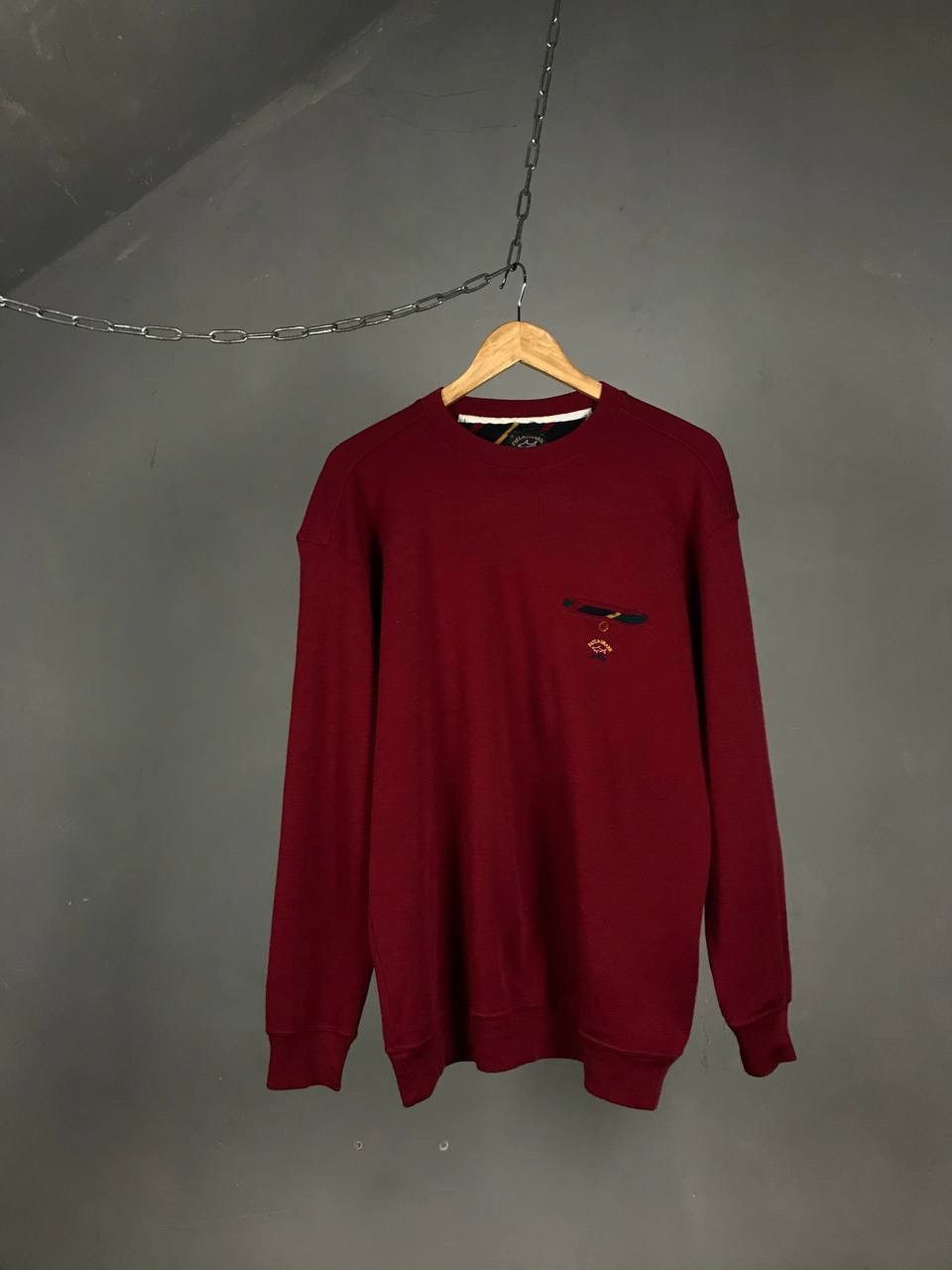 Paul & Shark Paul & Shark luxury wool vintage sweatshirt Size US XL / EU 56 / 4 - 1 Thumbnail