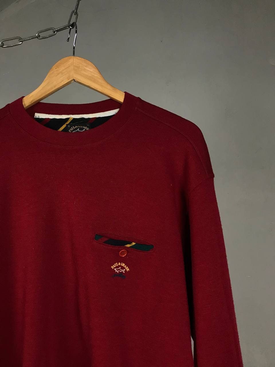 Paul & Shark Paul & Shark luxury wool vintage sweatshirt Size US XL / EU 56 / 4 - 2 Thumbnail