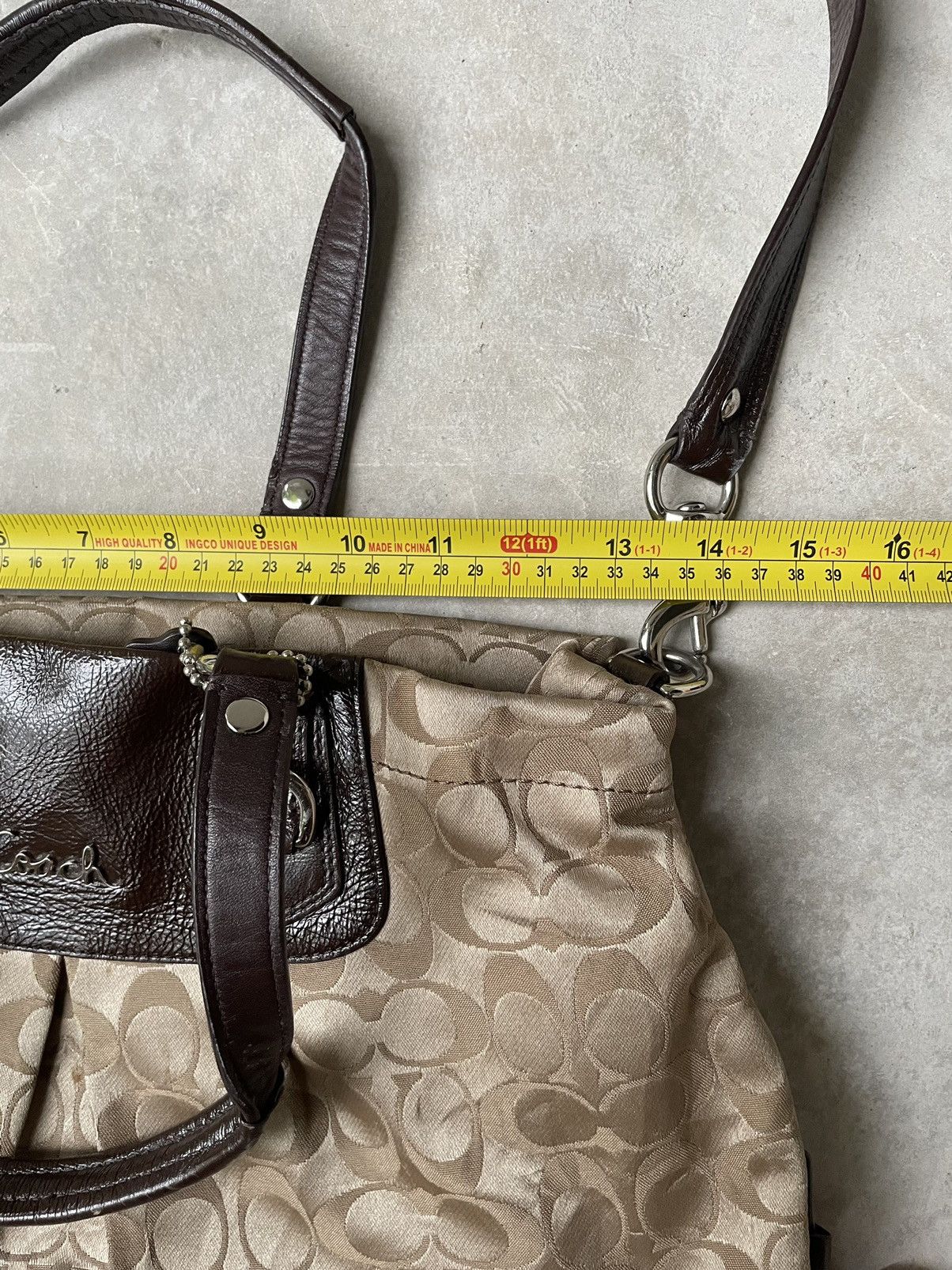 Coach × Vintage Vintage Coach Handbag Size ONE SIZE - 8 Thumbnail