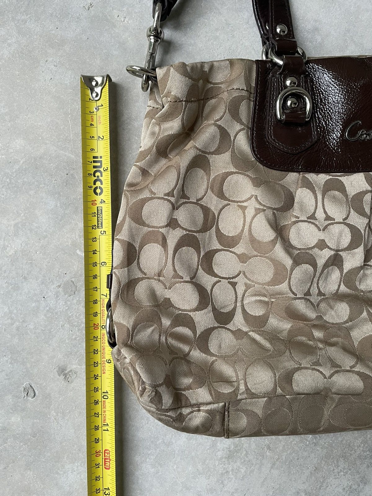 Coach × Vintage Vintage Coach Handbag Size ONE SIZE - 9 Thumbnail