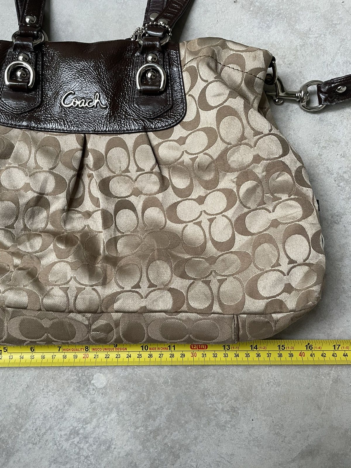 Coach × Vintage Vintage Coach Handbag Size ONE SIZE - 7 Thumbnail