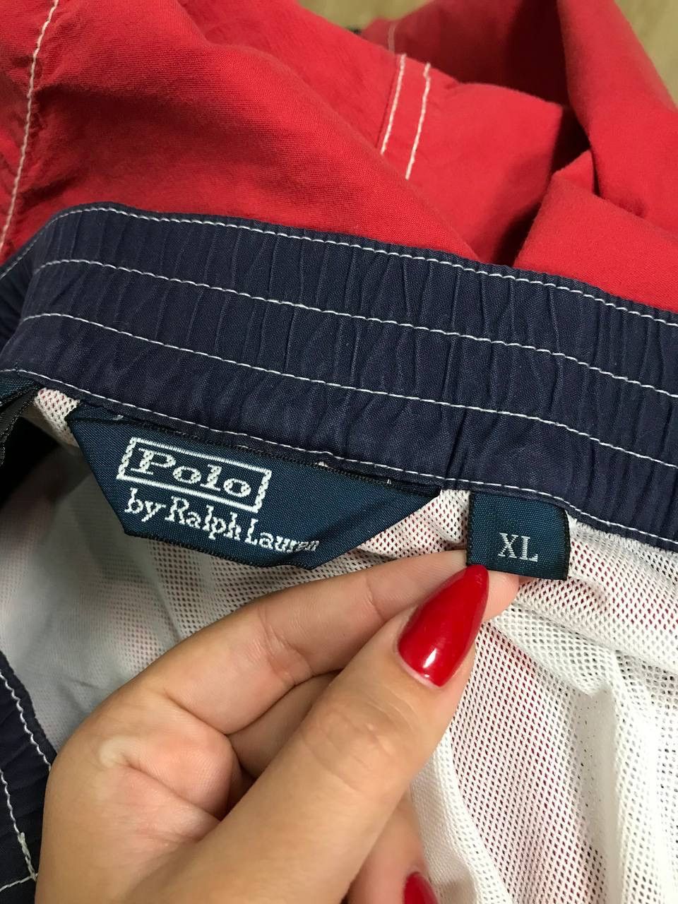 Polo Ralph Lauren × Vintage Polo Ralph Lauren luxury vintage red shorts Size US 34 / EU 50 - 4 Thumbnail
