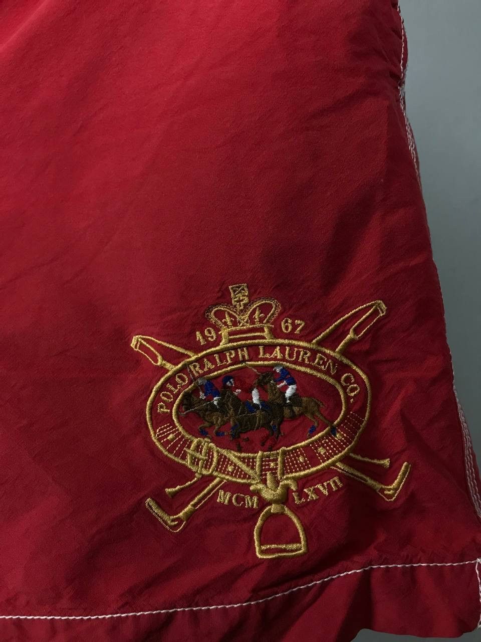 Polo Ralph Lauren × Vintage Polo Ralph Lauren luxury vintage red shorts Size US 34 / EU 50 - 3 Thumbnail
