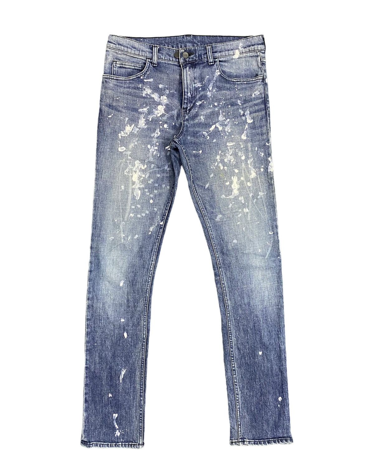 N. Hollywood Painted Skinny Fit Denim