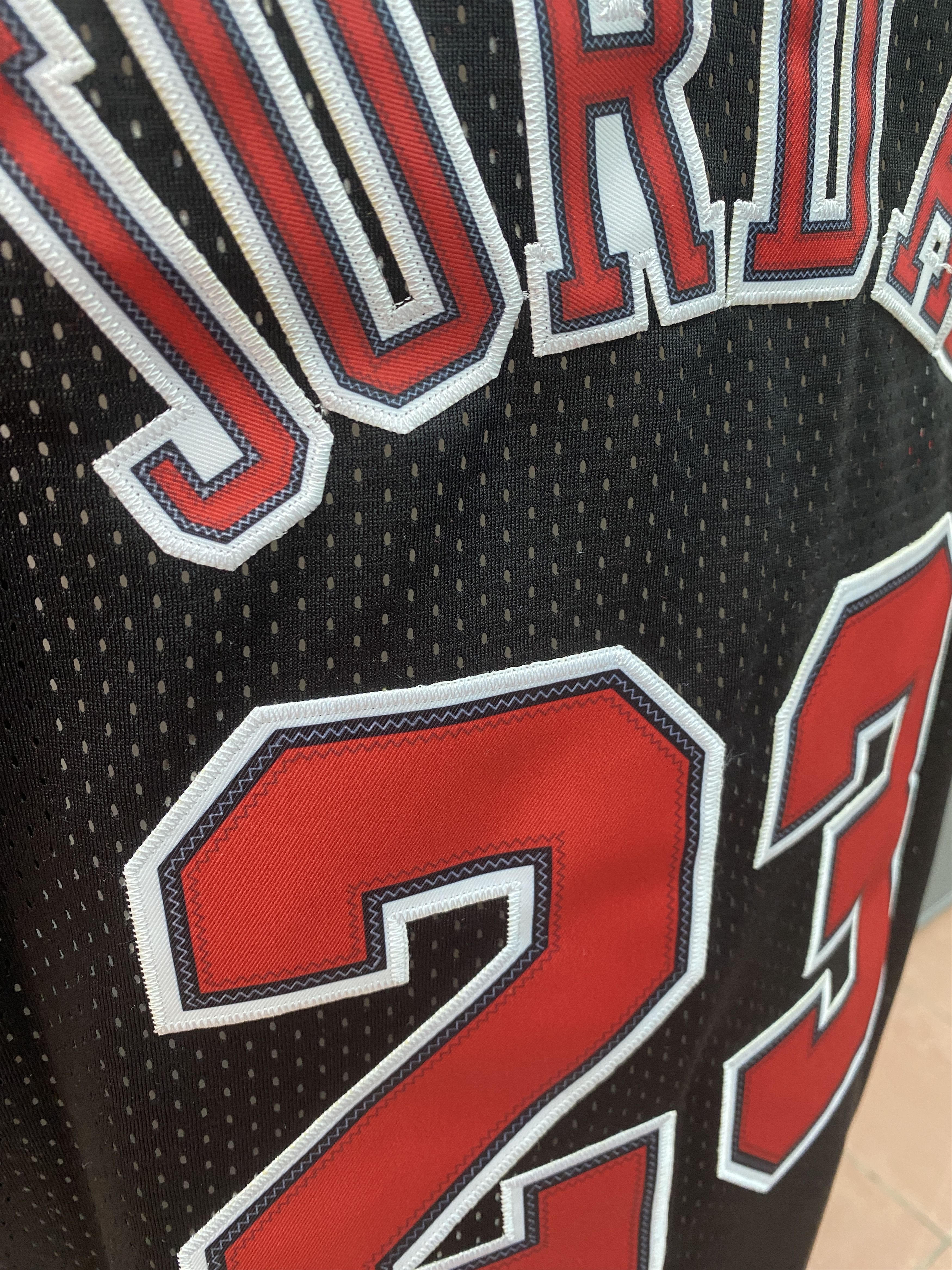 Mitchell & Ness Michael Jordan # 23 CHICAGO BULLS Black