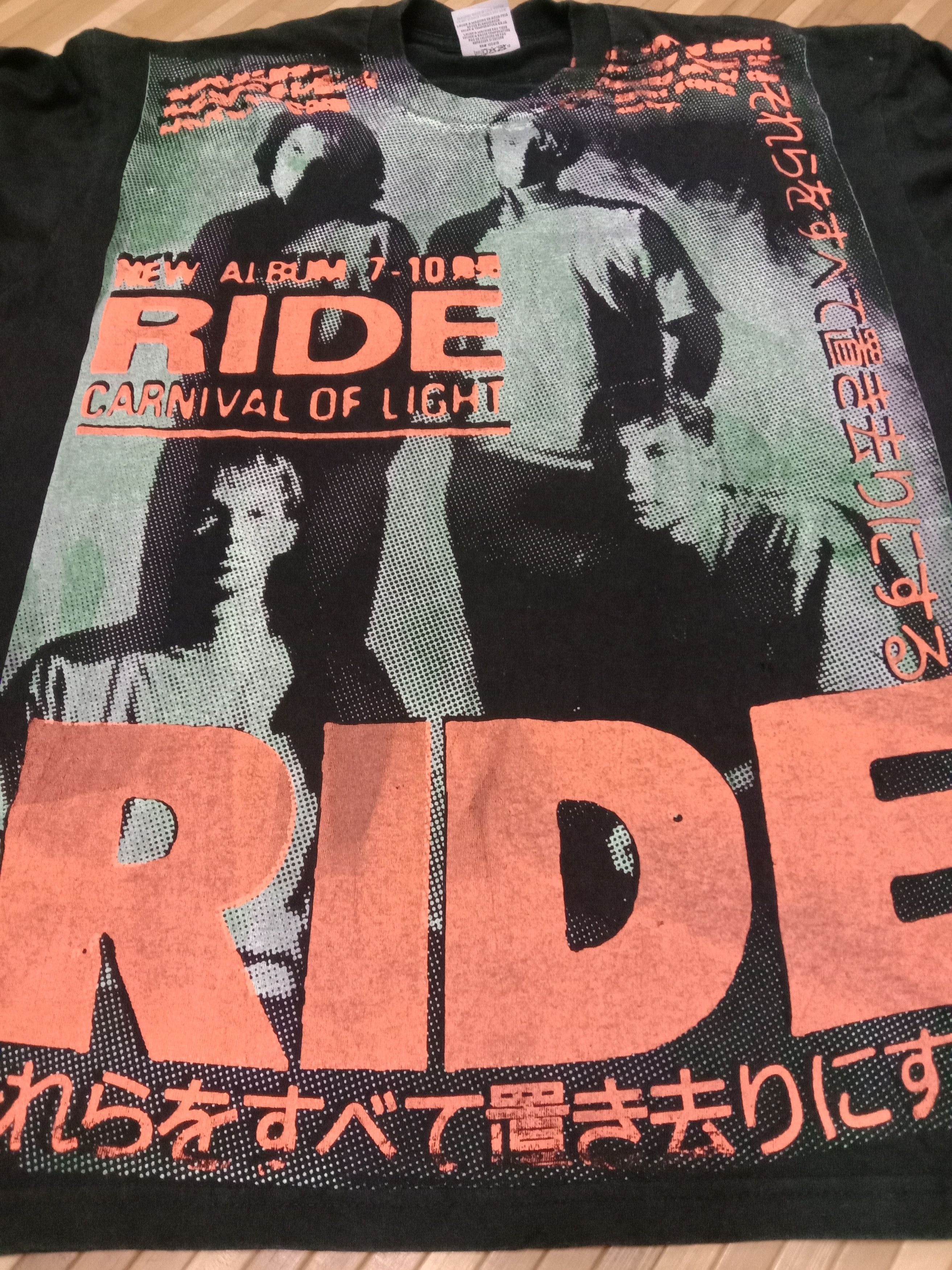 Band Tees RIDE band rare long sleeve t shirt MOSQUITOHEADS Size US XL / EU 56 / 4 - 2 Thumbnail