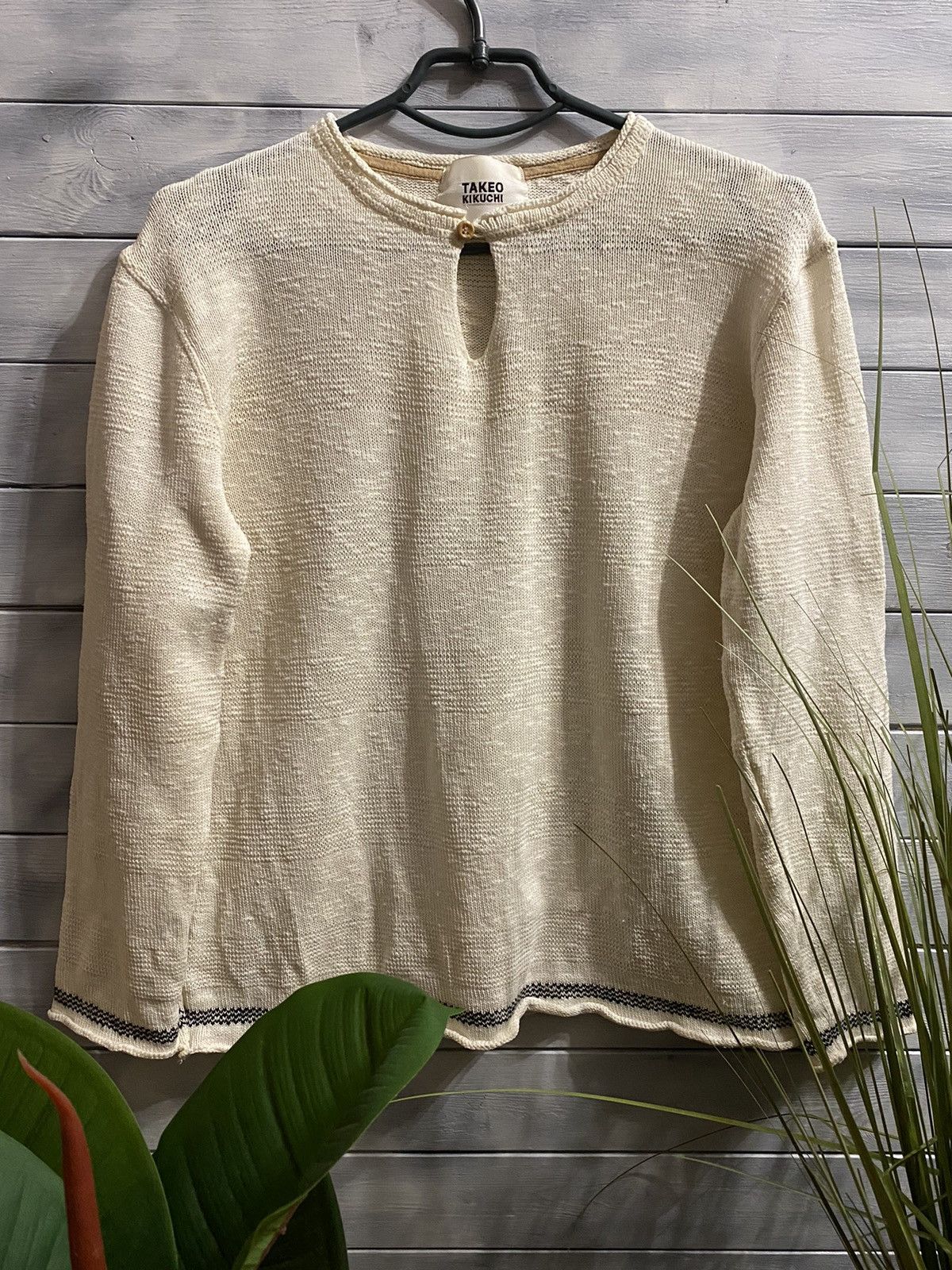 Japanese Brand Rare Sweater Takeo Kikuchi Japane style . Size S / US 4 / IT 40 - 1 Thumbnail