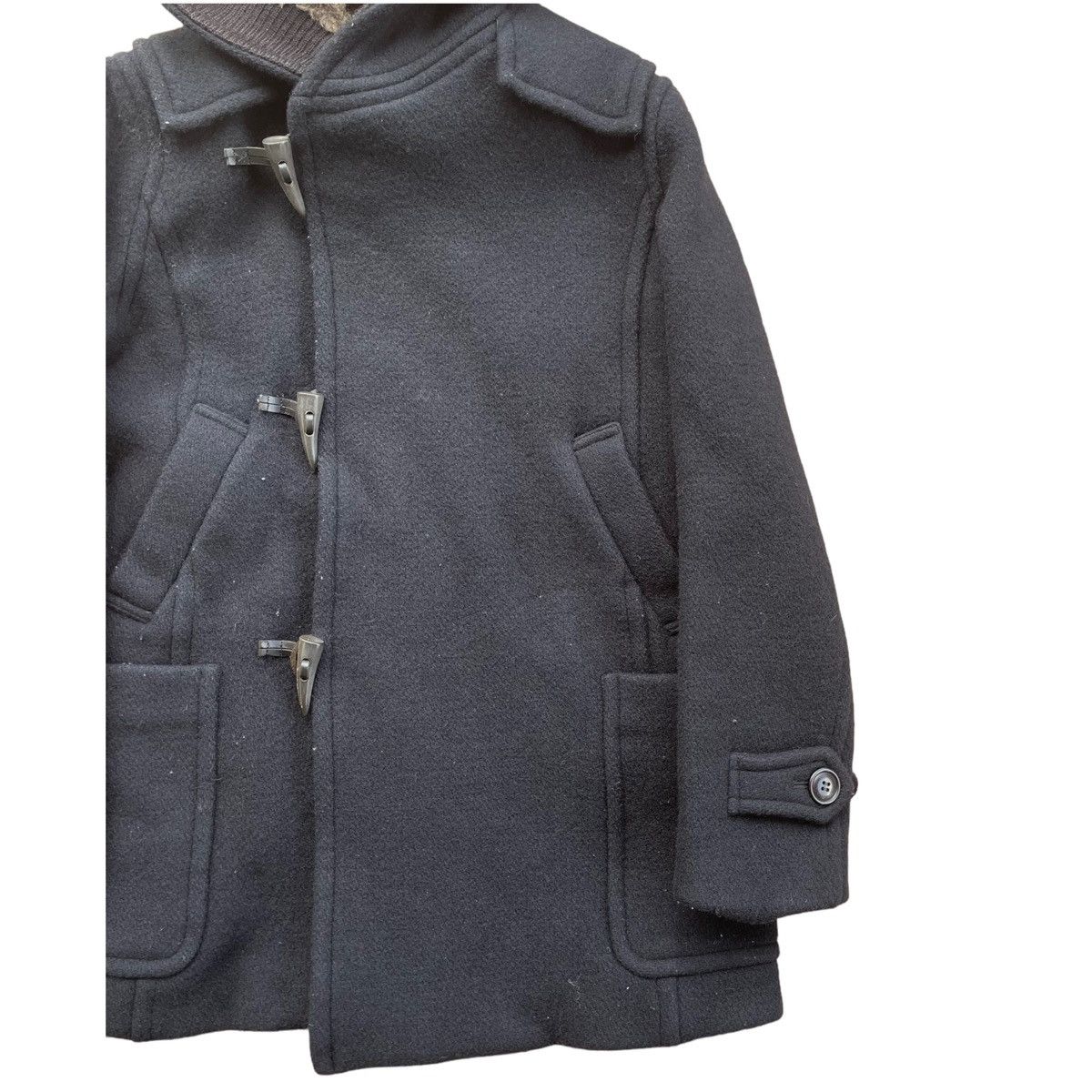 Issey Miyake × Japanese Brand 💥 SUNAOKUWAHARA BY ISSEY MIYAKE DUFFEL WOOL JACKET Size US S / EU 44-46 / 1 - 5 Thumbnail