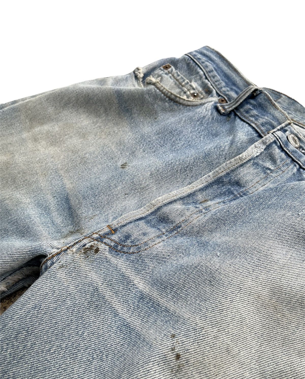 Levi's Levis 501 e 1988 Vintage Aging Distressed Size US 34 / EU 50 - 9 Thumbnail