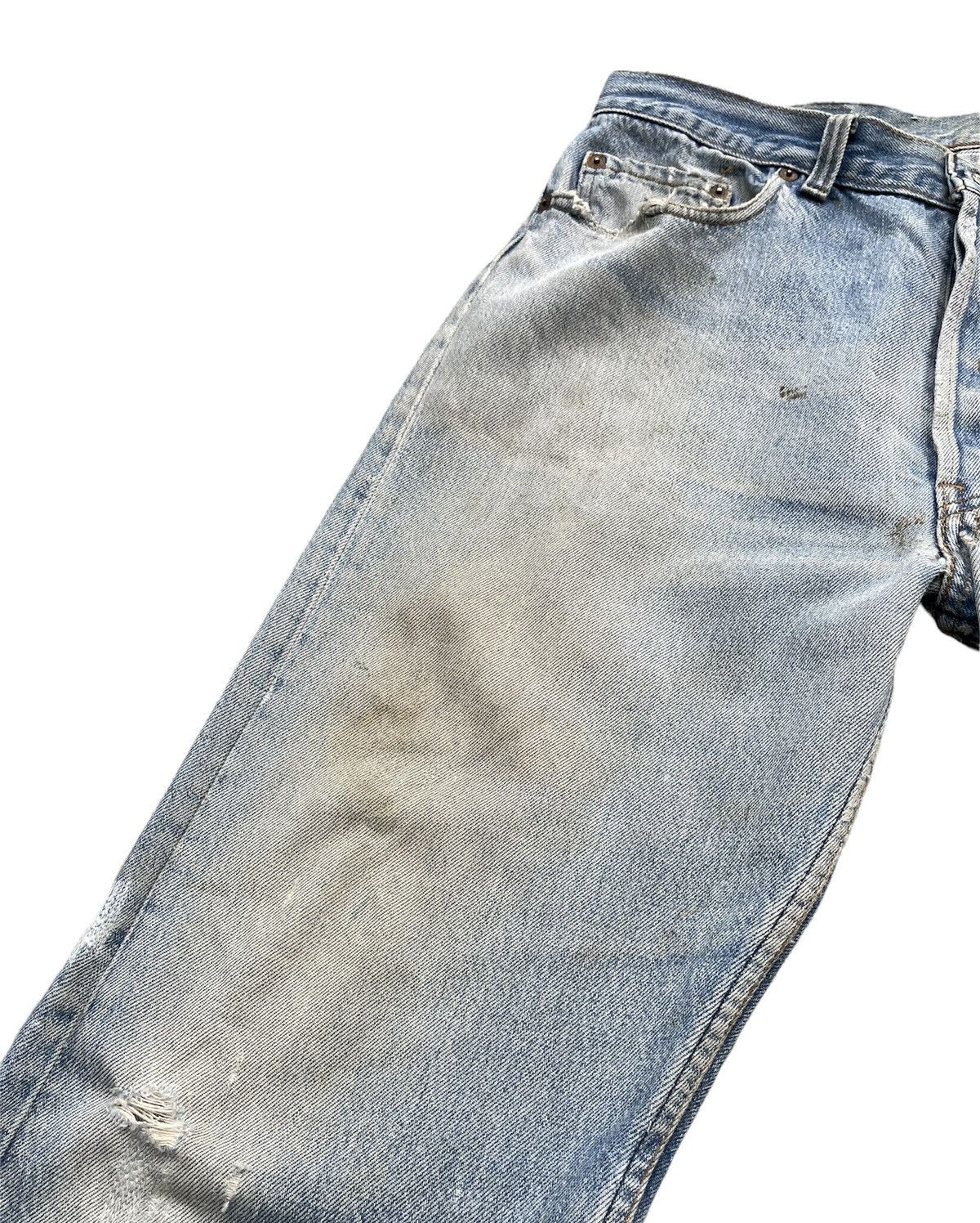 Levi's Levis 501 e 1988 Vintage Aging Distressed Size US 34 / EU 50 - 6 Thumbnail