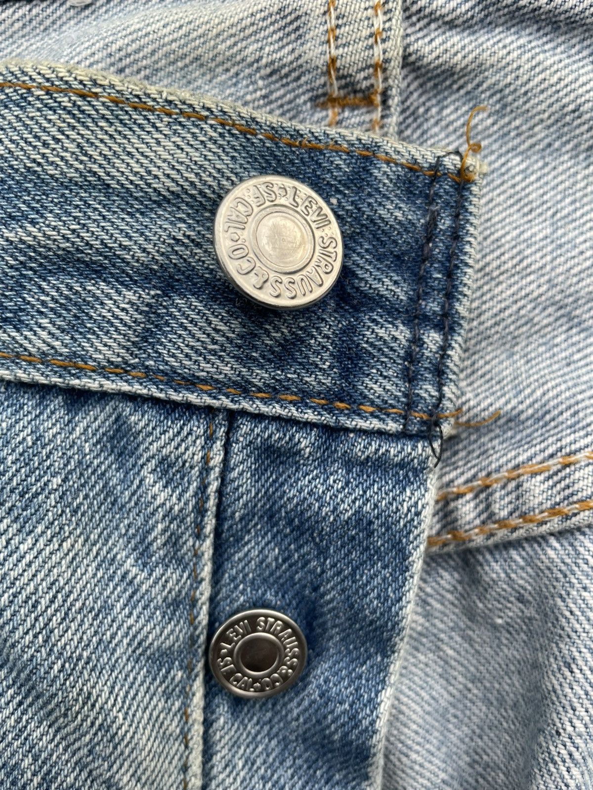 Levi's Levis 501 e 1988 Vintage Aging Distressed Size US 34 / EU 50 - 23 Thumbnail