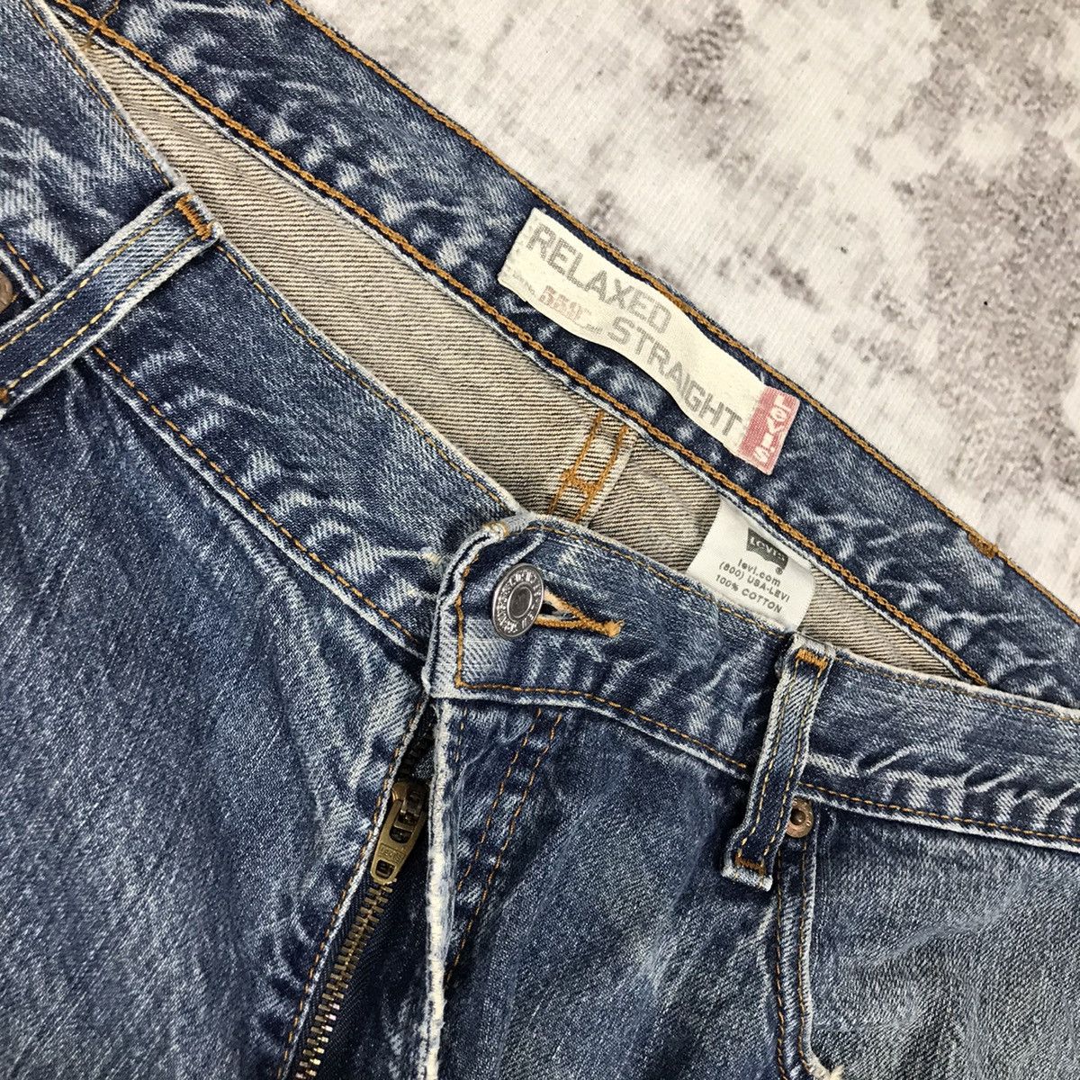 Levi's × Vintage Vintage Levis 559 Light Wash Distressed Denim Jeans Size US 37 - 6 Thumbnail