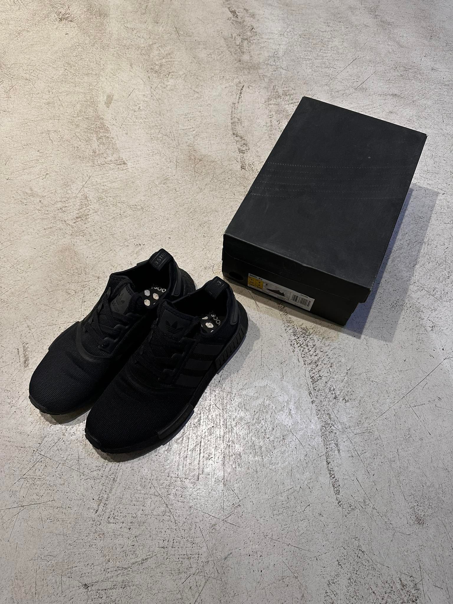 Adidas adidas NMD R1 Triple Black S32508 US 8.5 EU 42 Size US 9 / EU 42 - 1 Thumbnail