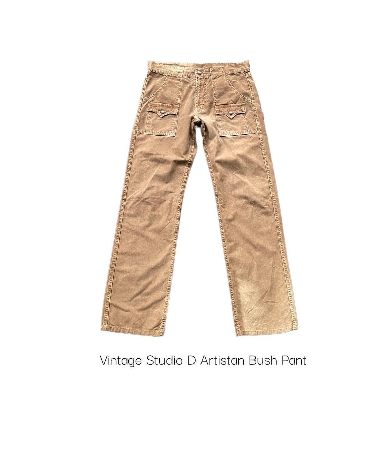 image of Studio Dartisan Vintage Studio D Artistan Bush Pant in Brown, Men's (Size 32)