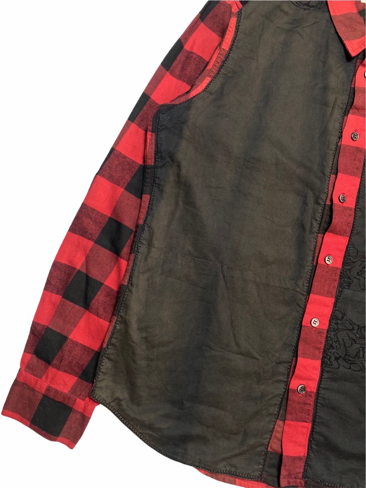 A.F.F.A. 1990s A.F.F.A - Seditionaries Rusted Plaid Flanel Size US M / EU 48-50 / 2 - 5 Thumbnail