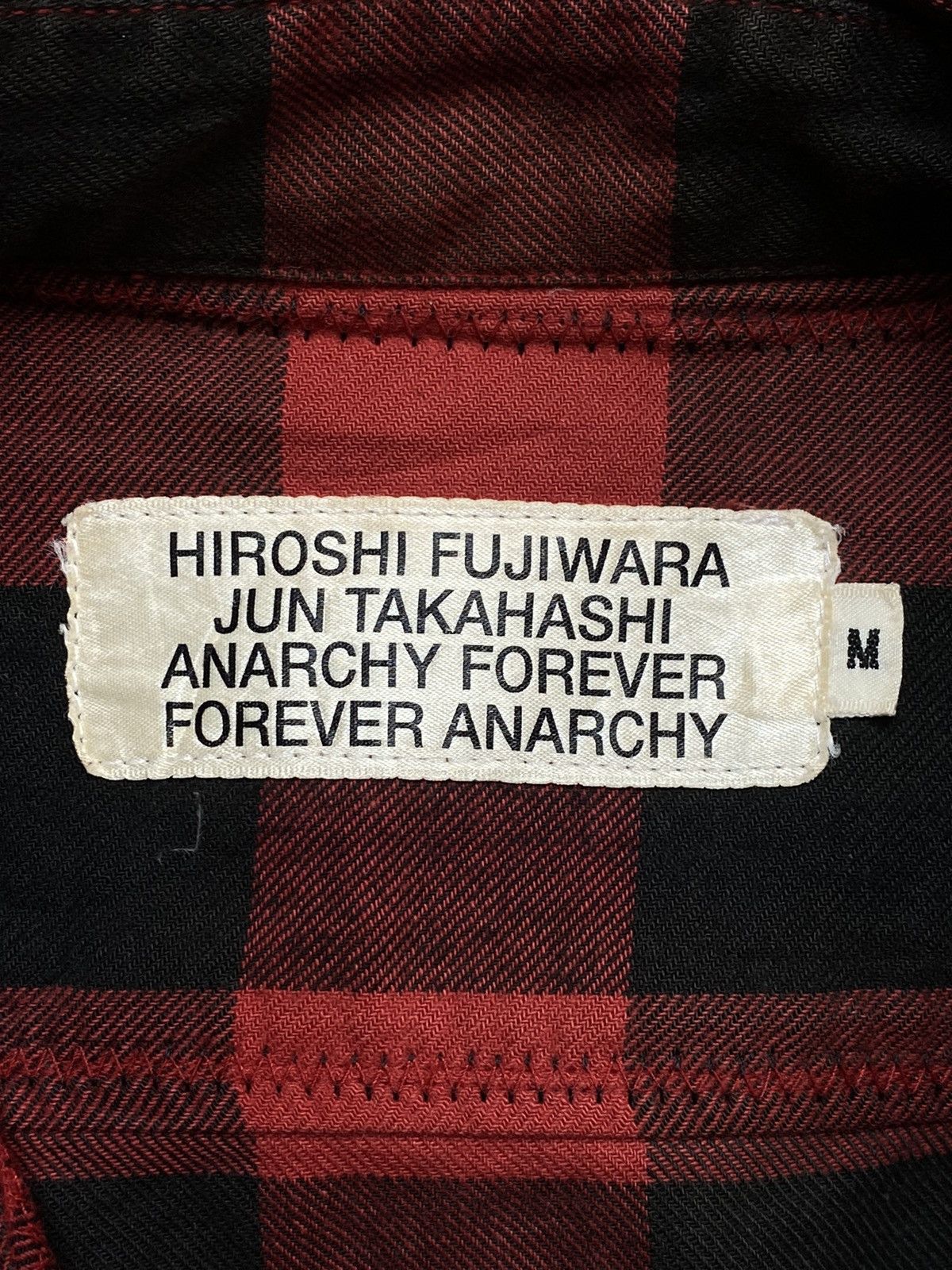 A.F.F.A. 1990s A.F.F.A - Seditionaries Rusted Plaid Flanel Size US M / EU 48-50 / 2 - 10 Thumbnail