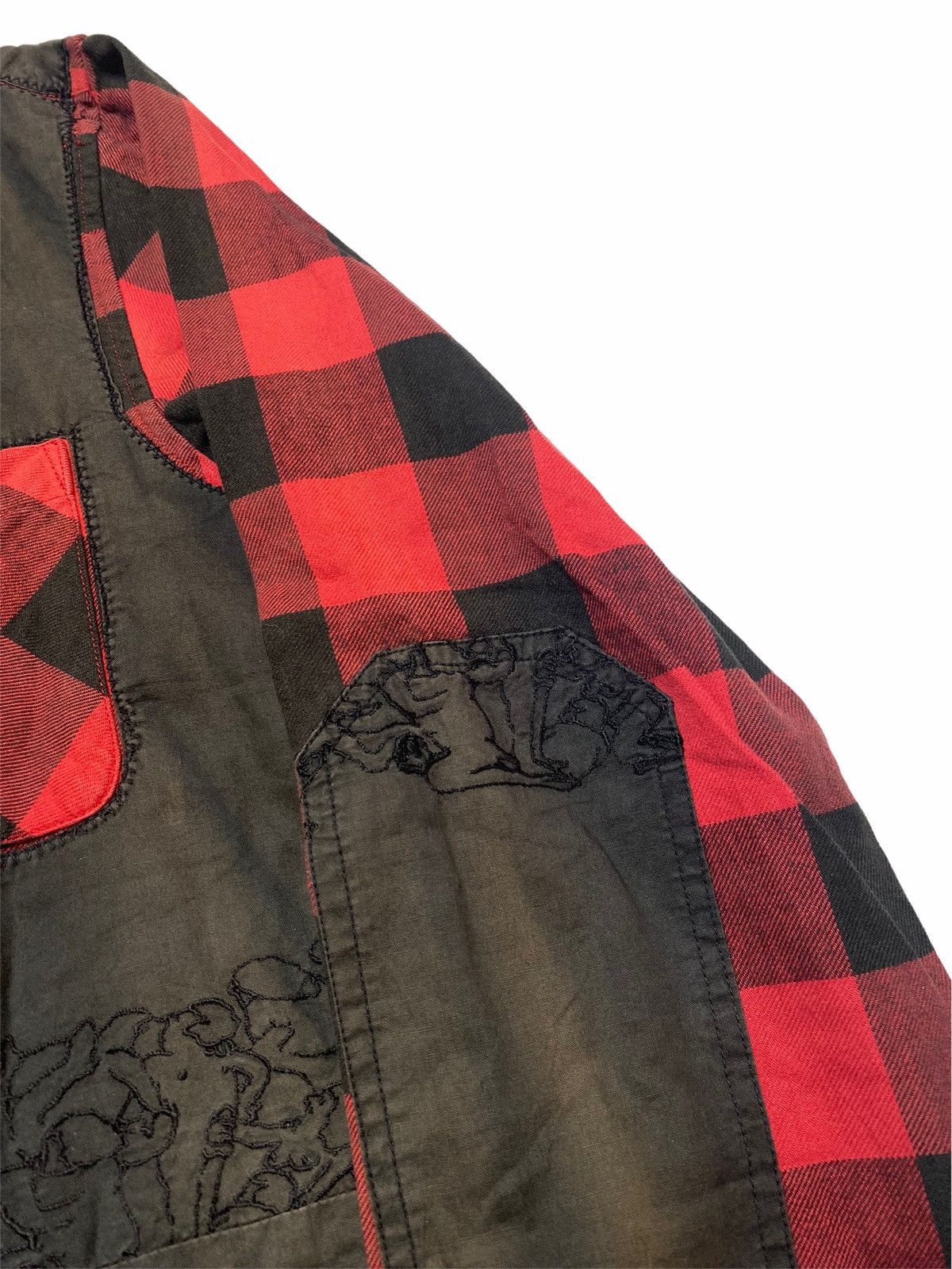 A.F.F.A. 1990s A.F.F.A - Seditionaries Rusted Plaid Flanel Size US M / EU 48-50 / 2 - 8 Thumbnail