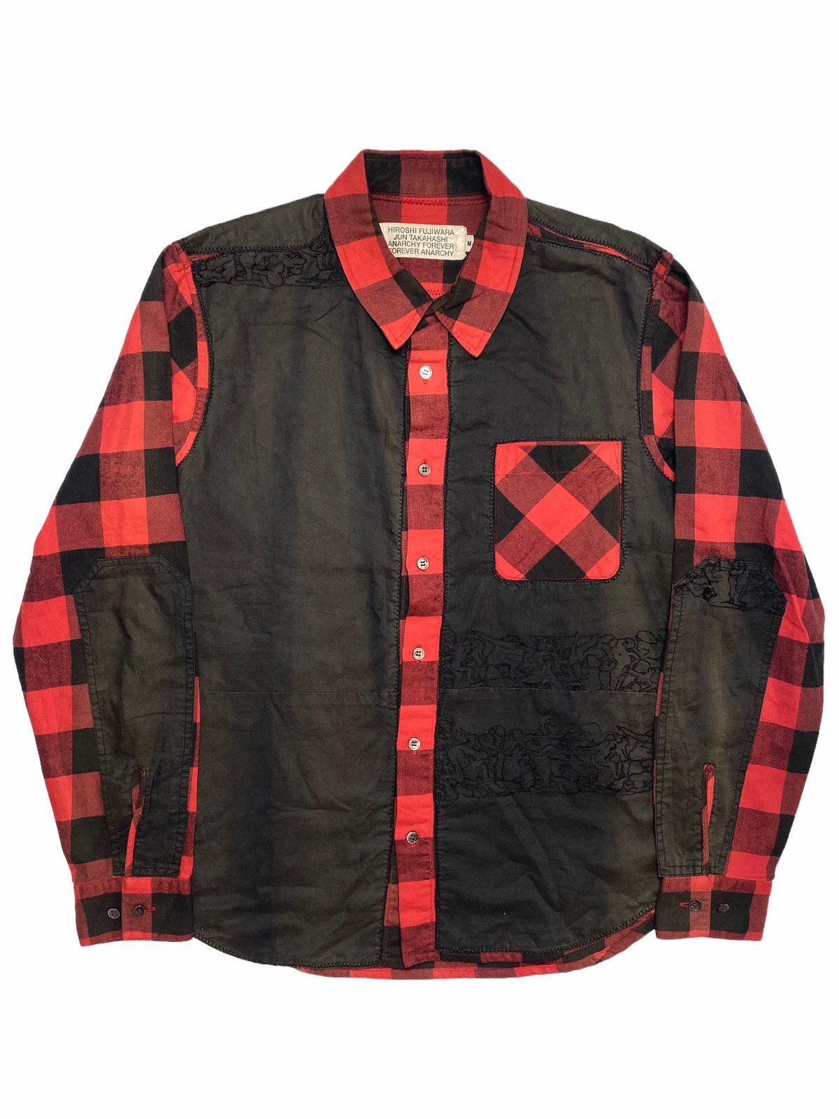 1990s A.F.F.A - Seditionaries Rusted Plaid Flanel