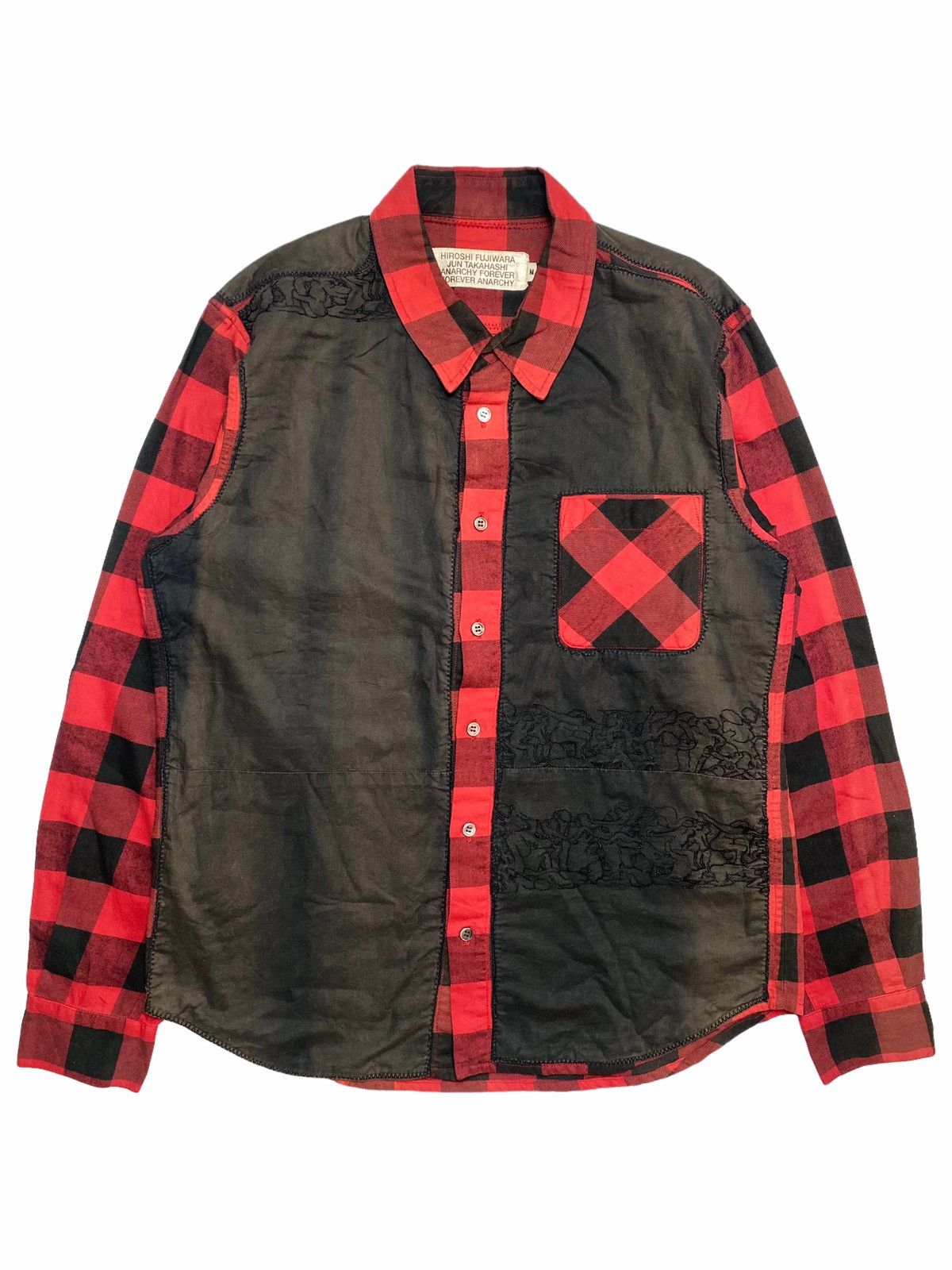 A.F.F.A. 1990s A.F.F.A - Seditionaries Rusted Plaid Flanel Size US M / EU 48-50 / 2 - 2 Thumbnail