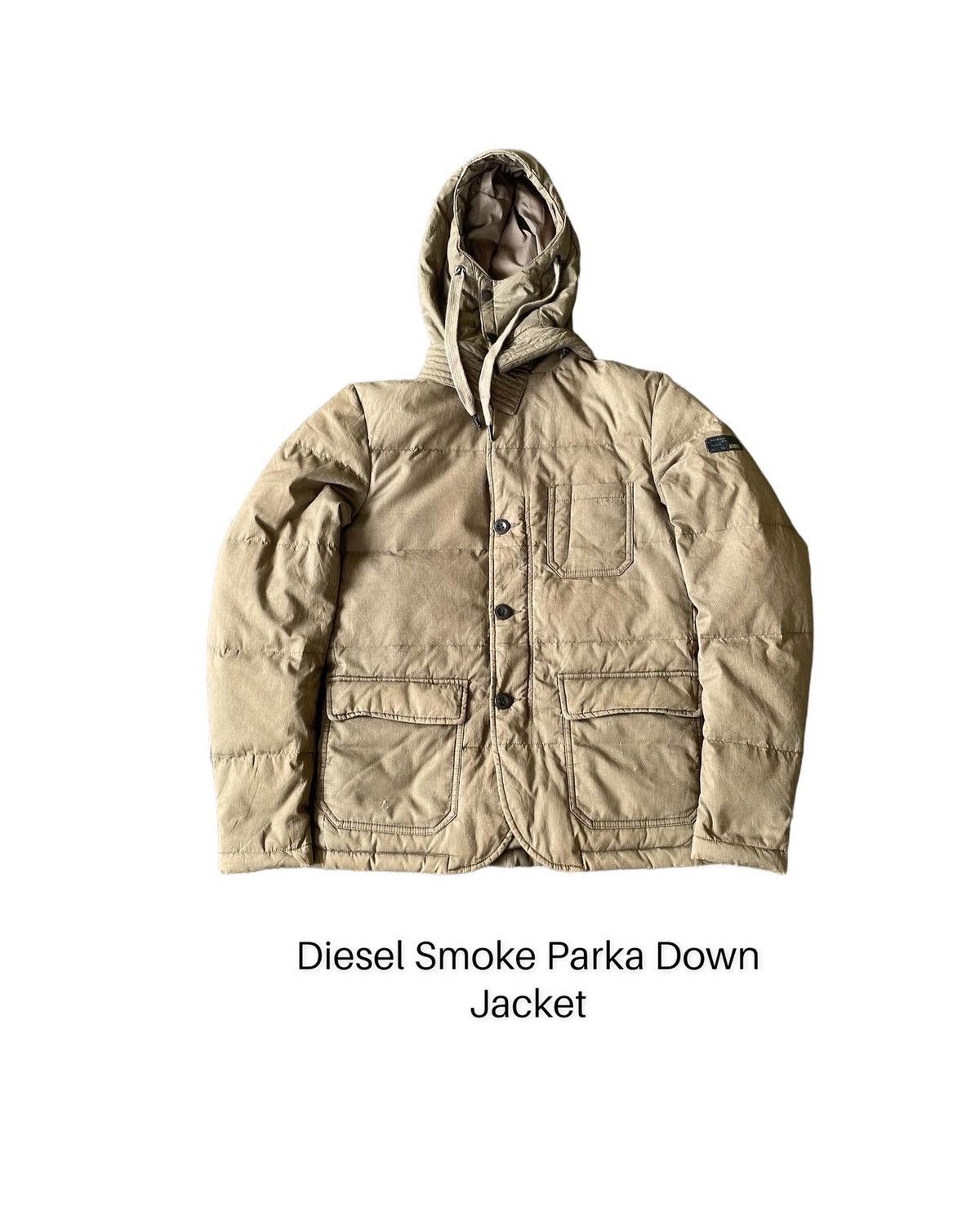 Designer × Diesel Diesel Smoke Parka Down Jacket Size US S / EU 44-46 / 1 - 1 Thumbnail
