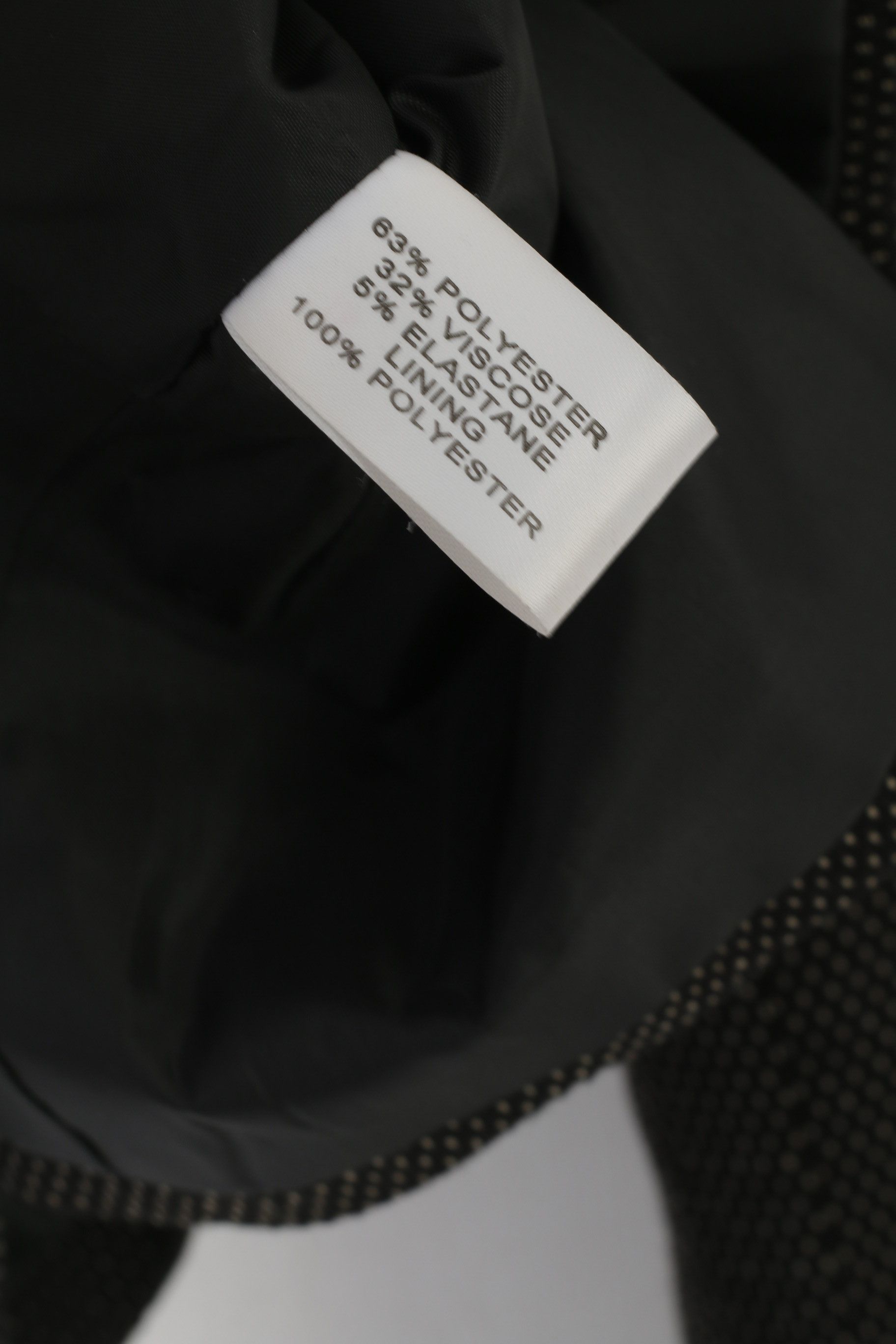 Vintage Paul Separates London Women 12 40 Blazer Black Retro 9377 Size M / US 6-8 / IT 42-44 - 5 Thumbnail