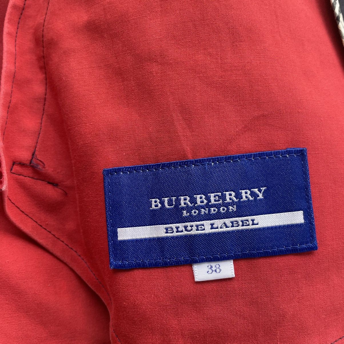 Burberry 💥 BURBERRY BLUE LABEL BELTED JACKET Size XS / US 0-2 / IT 36-38 - 10 Thumbnail
