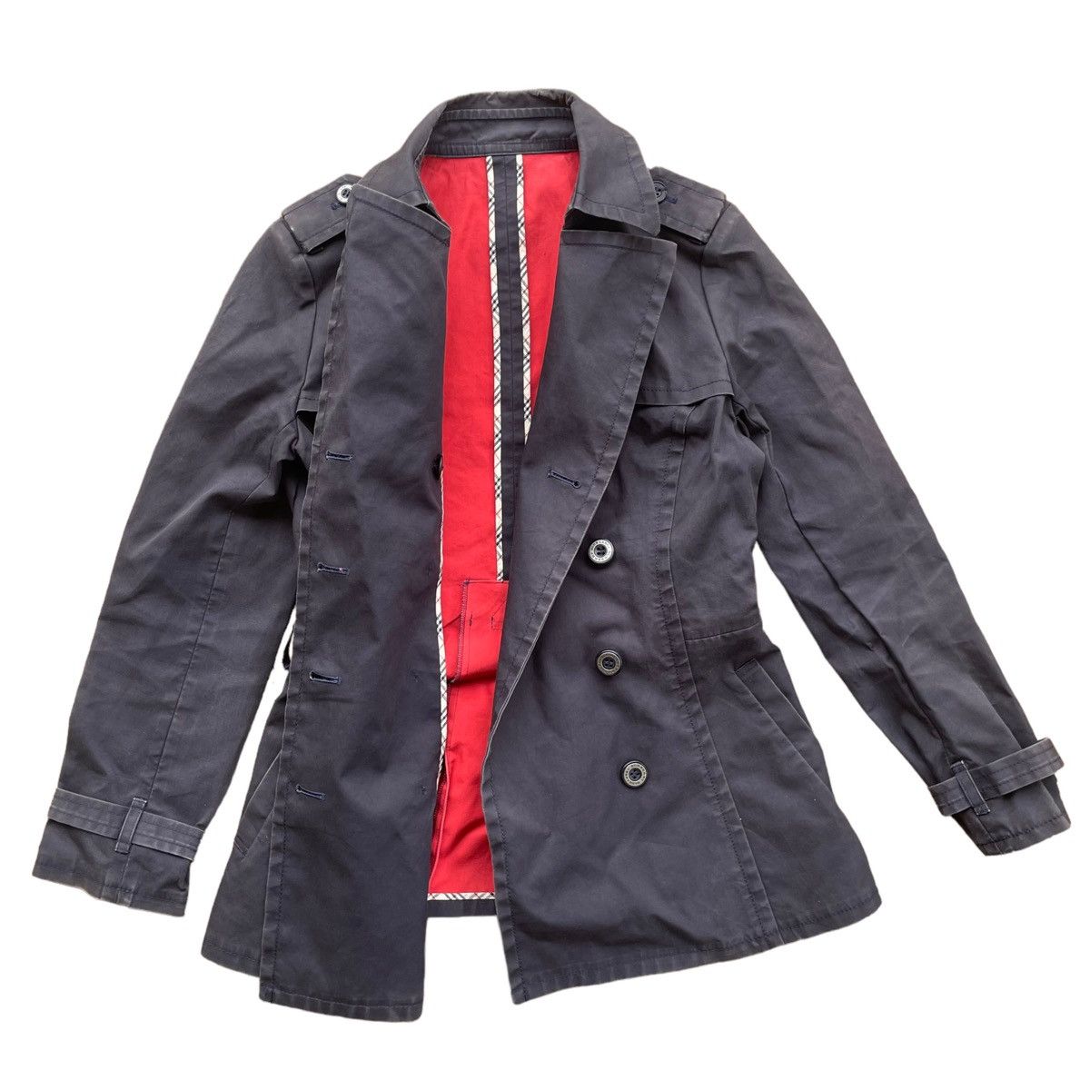 Burberry 💥 BURBERRY BLUE LABEL BELTED JACKET Size XS / US 0-2 / IT 36-38 - 5 Thumbnail