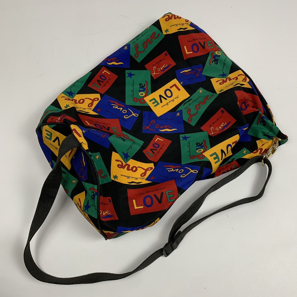 Vintage × Yves Saint Laurent Yves Saint Laurent Love logo bag Size ONE SIZE - 13 Thumbnail
