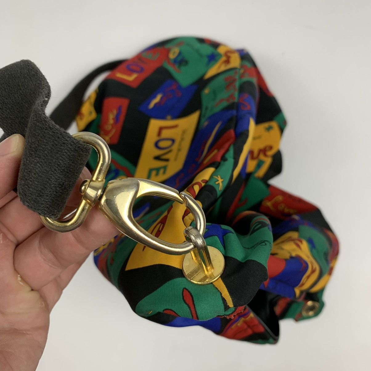 Vintage × Yves Saint Laurent Yves Saint Laurent Love logo bag Size ONE SIZE - 15 Thumbnail