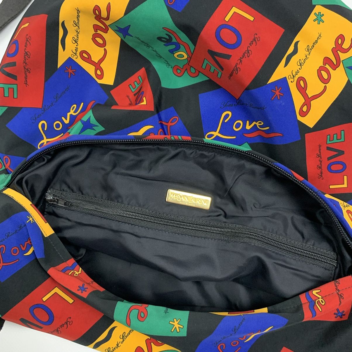 Vintage × Yves Saint Laurent Yves Saint Laurent Love logo bag Size ONE SIZE - 8 Thumbnail