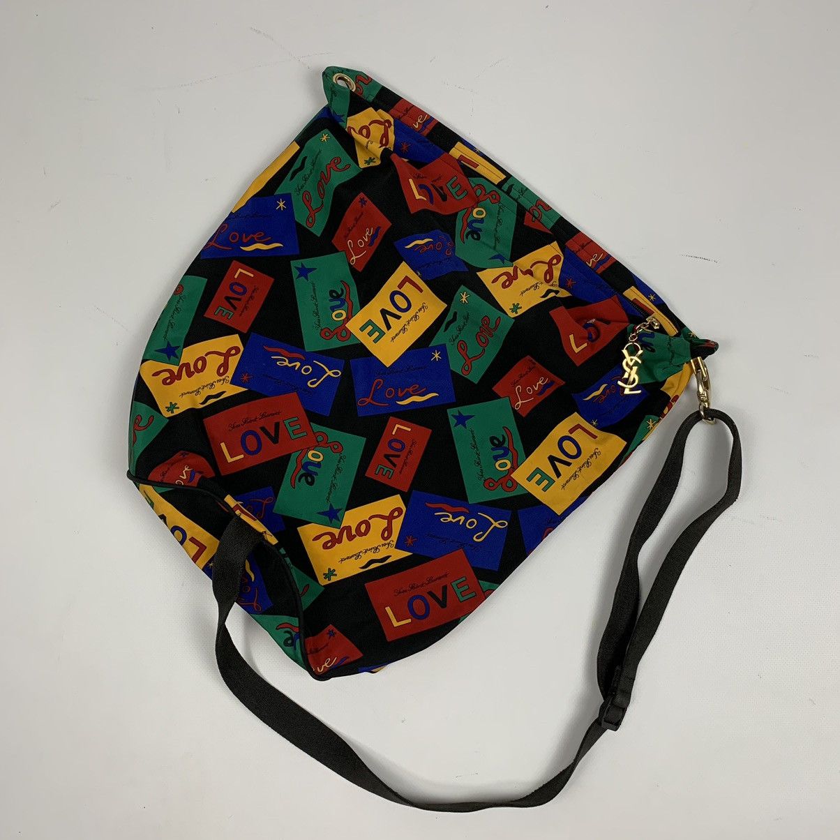 Vintage × Yves Saint Laurent Yves Saint Laurent Love logo bag Size ONE SIZE - 1 Thumbnail