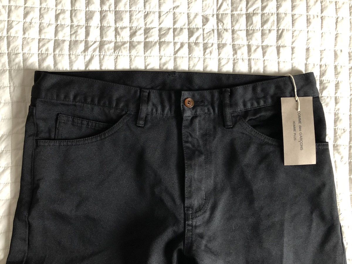 Comme des Garcons × Comme des Garcons Homme Plus szXS Black Polyester Jeans Skinny Pants Size US 29 - 2 Thumbnail