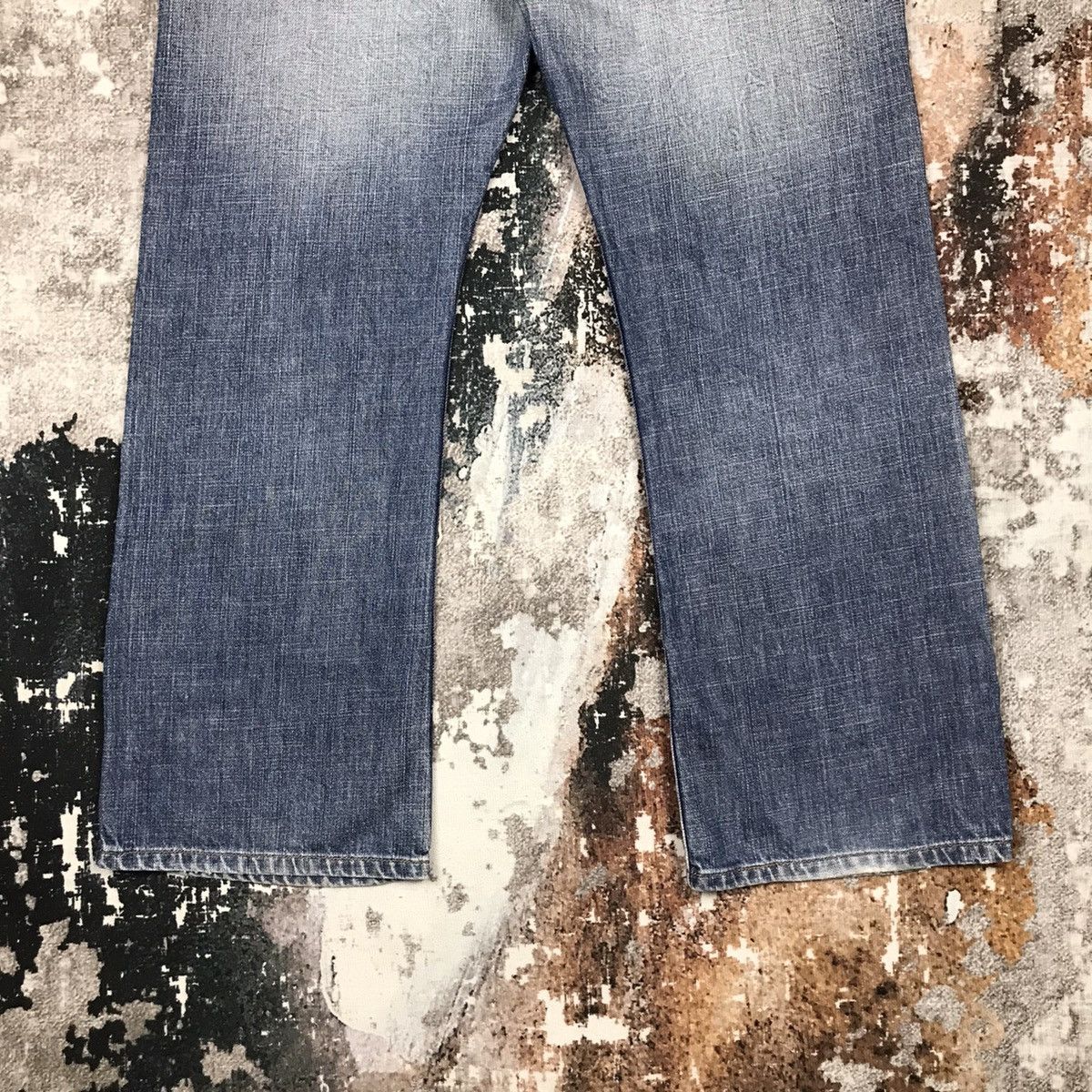Levi's × Vintage Vintage Levis Silver Tab Boot cut Distressed Denim Jeans Size US 33 - 8 Thumbnail