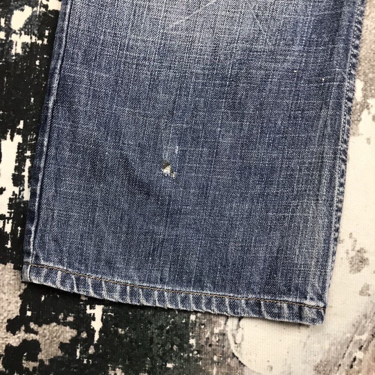 Levi's × Vintage Vintage Levis Silver Tab Boot cut Distressed Denim Jeans Size US 33 - 14 Thumbnail
