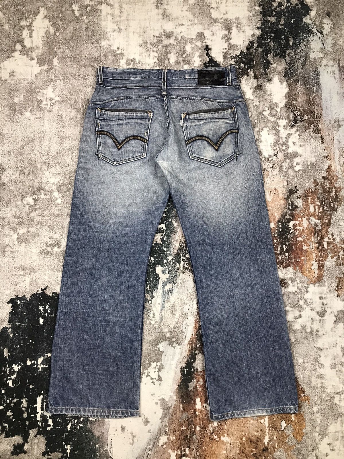 Levi's × Vintage Vintage Levis Silver Tab Boot cut Distressed Denim Jeans Size US 33 - 1 Thumbnail