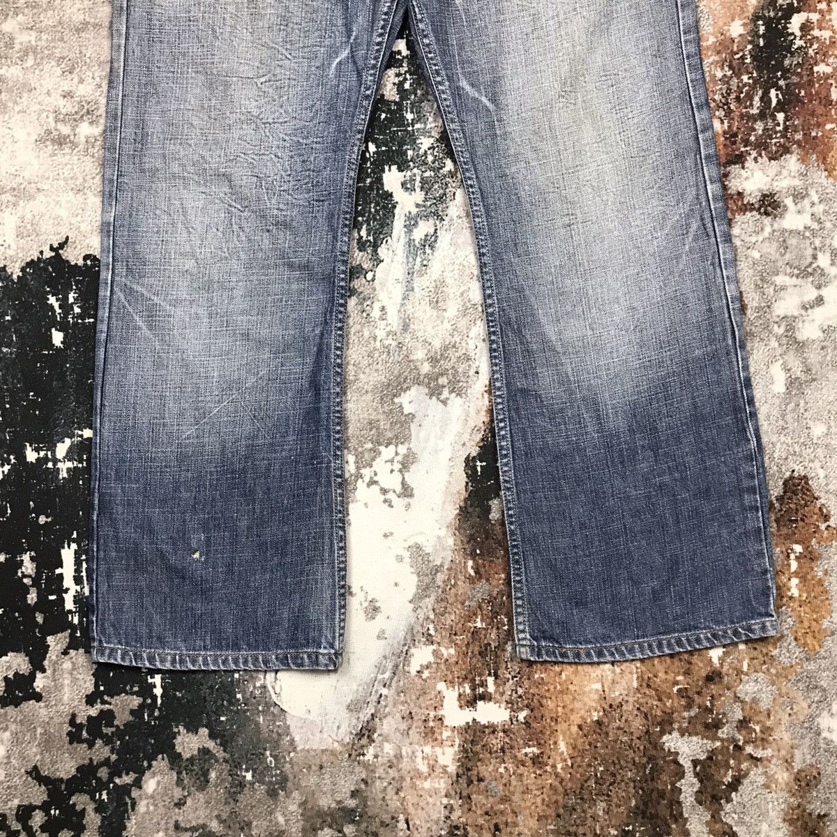 Levi's × Vintage Vintage Levis Silver Tab Boot cut Distressed Denim Jeans Size US 33 - 13 Thumbnail