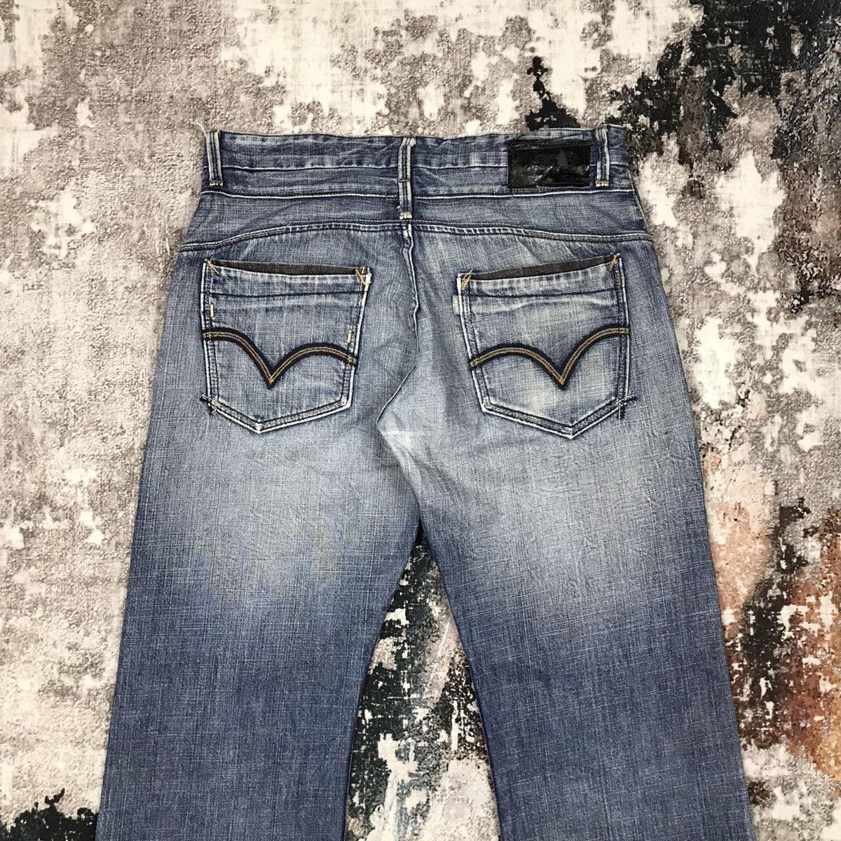 Levi's × Vintage Vintage Levis Silver Tab Boot cut Distressed Denim Jeans Size US 33 - 2 Thumbnail