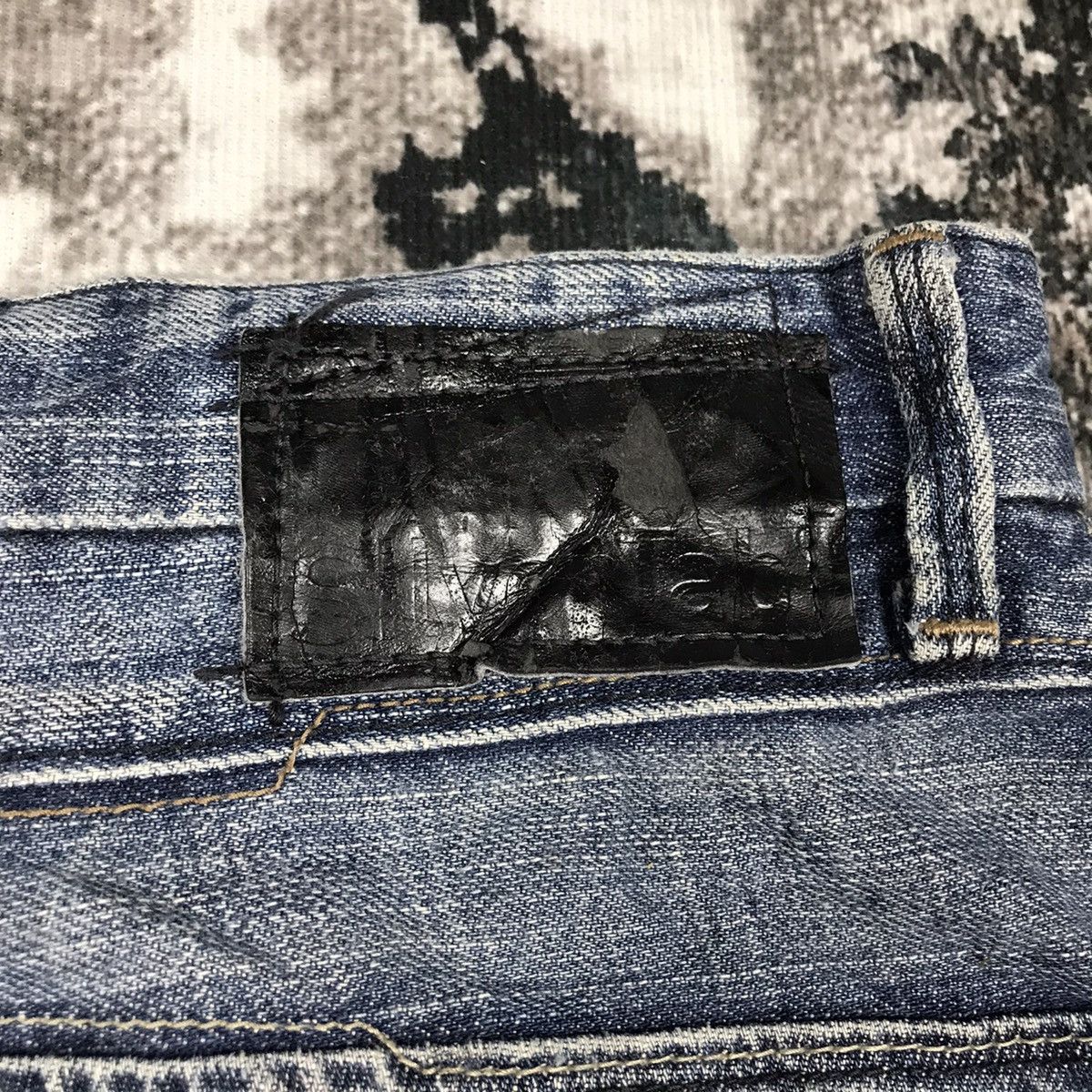 Levi's × Vintage Vintage Levis Silver Tab Boot cut Distressed Denim Jeans Size US 33 - 5 Thumbnail
