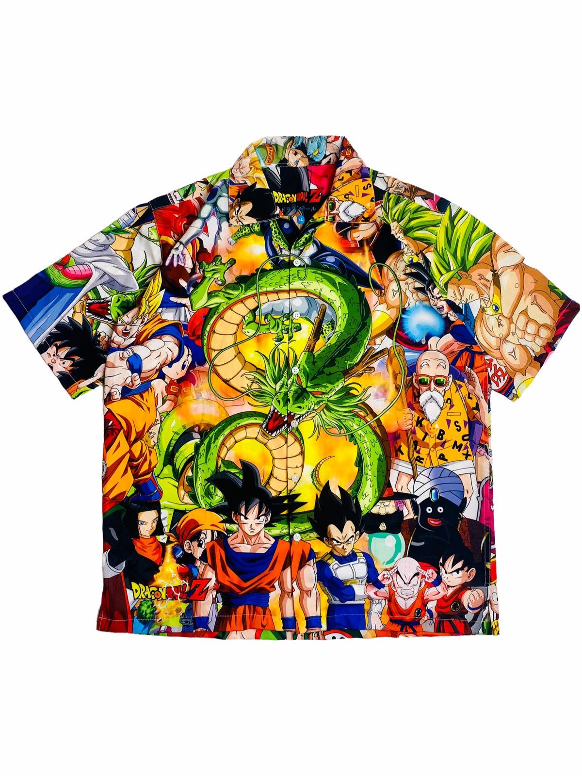 Japanese Brand 2000s Dragon Ball Z - Oversizex Fullprinted All Character Size US XL / EU 56 / 4 - 1 Thumbnail