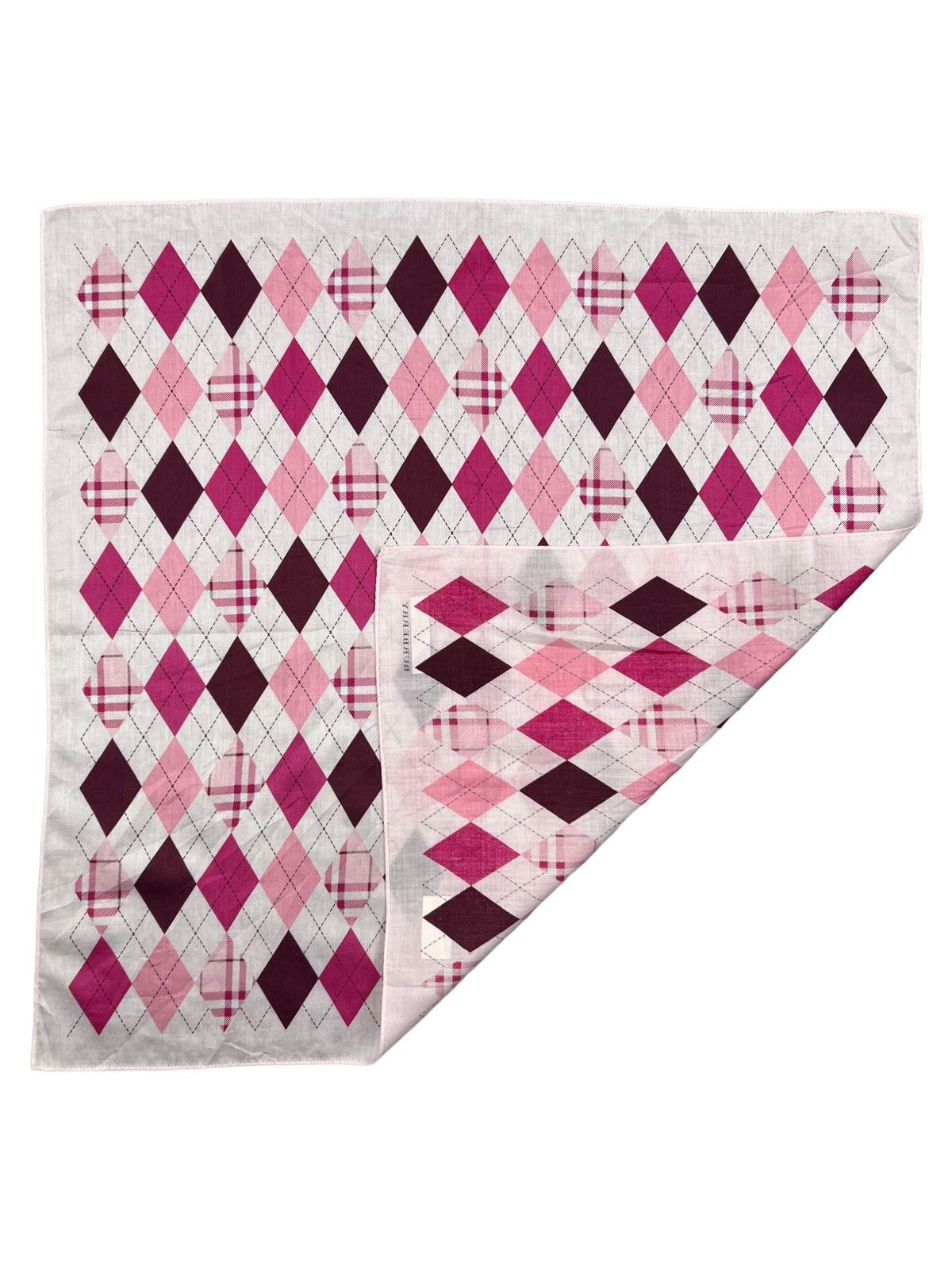 Burberry Burberry Handkerchief Neckerchief Bandana Pocketsquare Size ONE SIZE - 5 Thumbnail