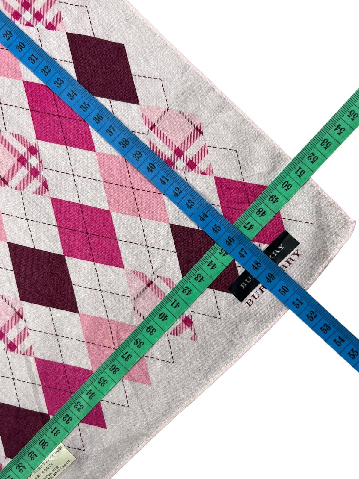 Burberry Burberry Handkerchief Neckerchief Bandana Pocketsquare Size ONE SIZE - 6 Thumbnail