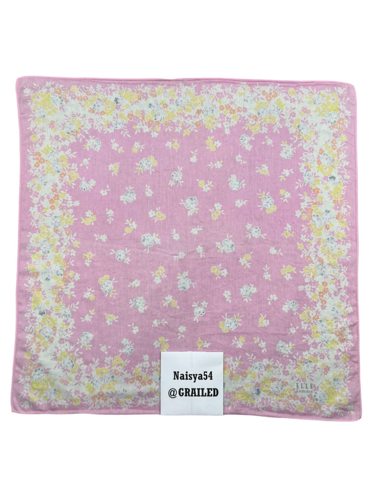 Other Elle Lumiere Handkerchief Neckerchief Bandana Pocketsquare Size ONE SIZE - 6 Thumbnail