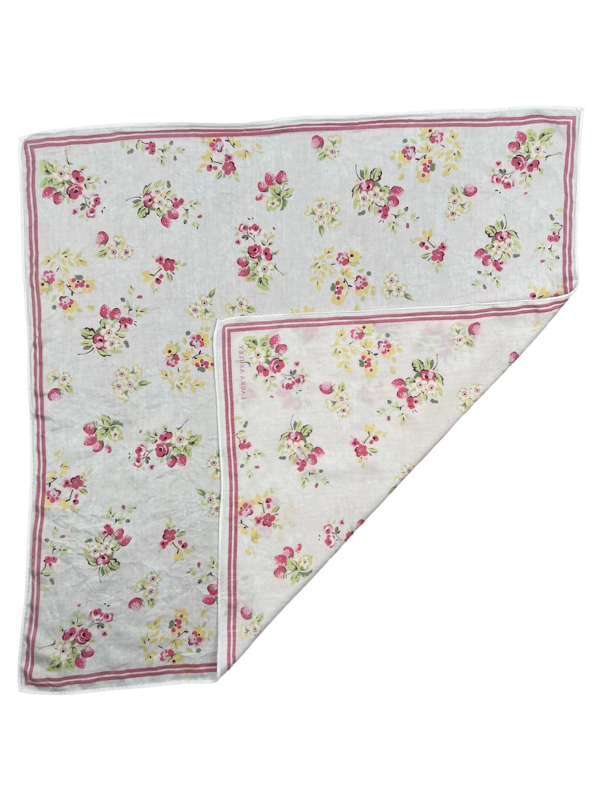 Laura Ashley Laura Ashley Handkerchief Neckerchief Bandana Pocketsquare Size ONE SIZE - 4 Thumbnail