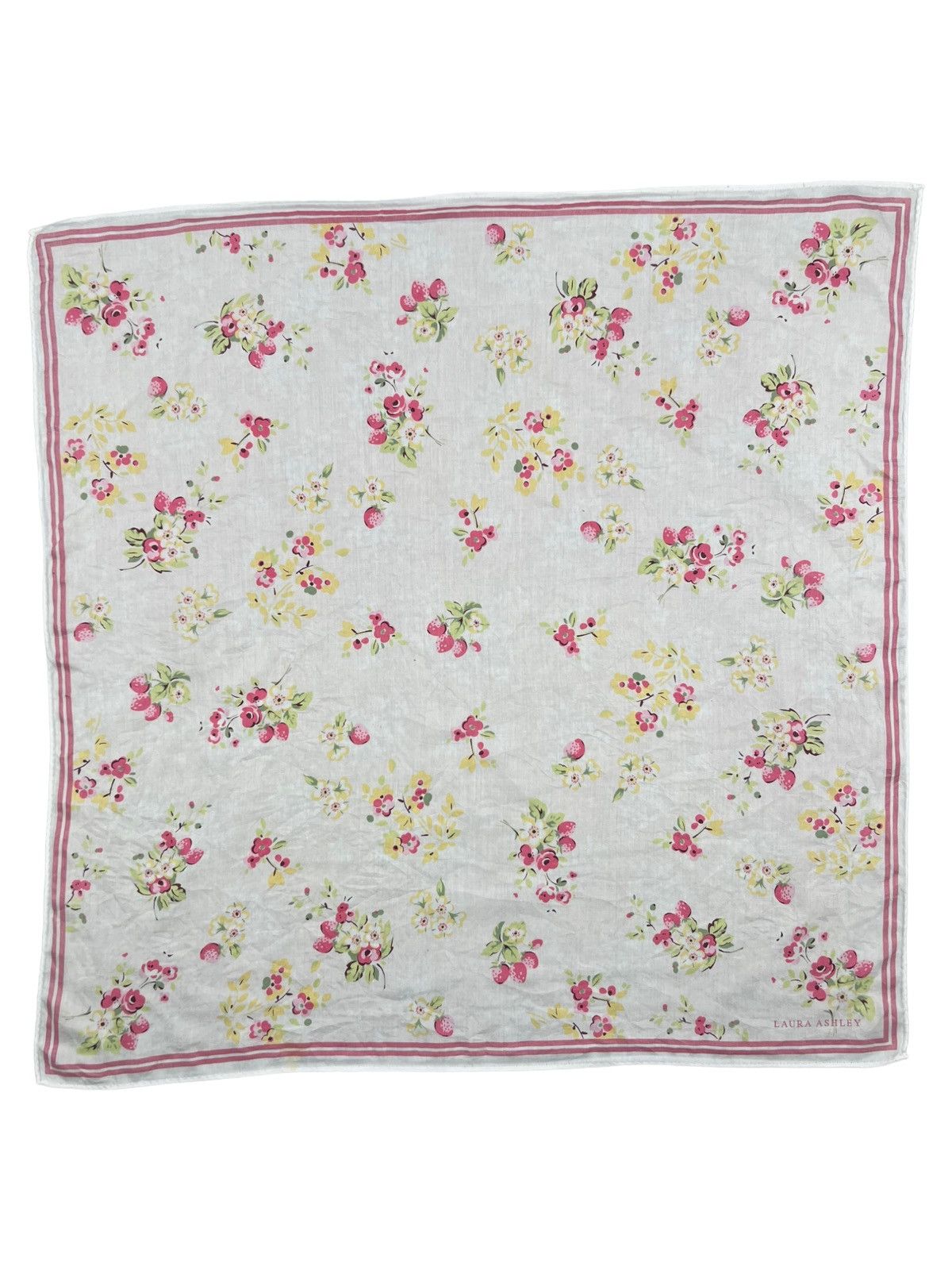 Laura Ashley Laura Ashley Handkerchief Neckerchief Bandana Pocketsquare Size ONE SIZE - 2 Thumbnail