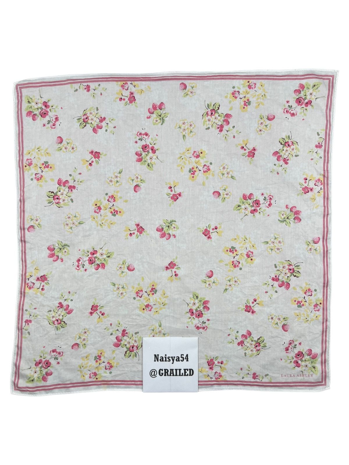 Laura Ashley Laura Ashley Handkerchief Neckerchief Bandana Pocketsquare Size ONE SIZE - 6 Thumbnail